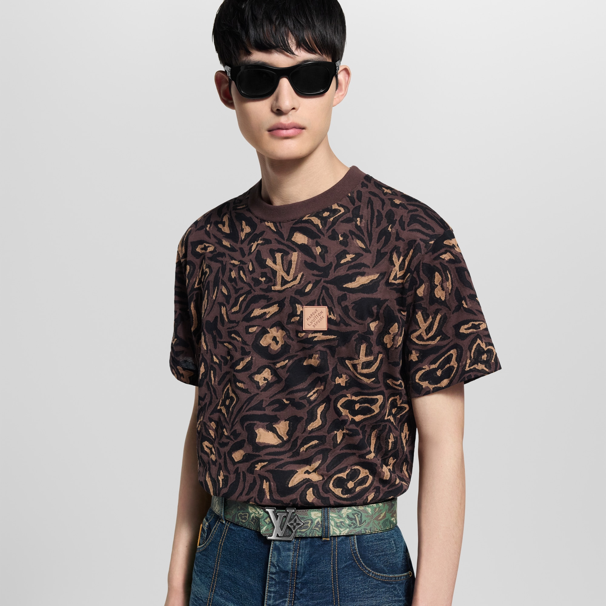  Accesorios Cinturones Cinturón reversible LV Flower Camoflage de 4 cm | Louis Vuitton ® (Ampliar producto)