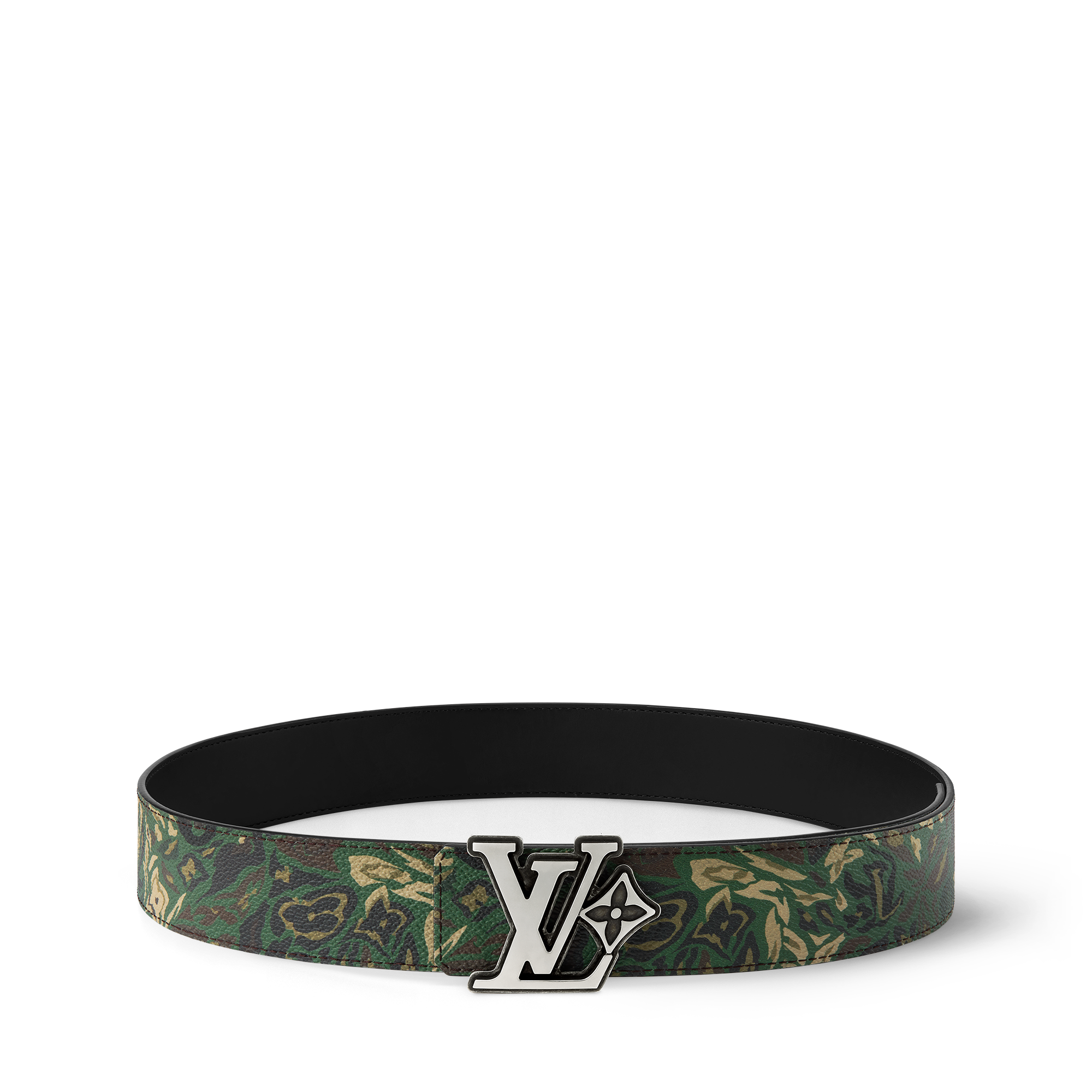 Accesorios Cinturones Cinturón reversible LV Flower Camoflage de 4 cm | Louis Vuitton ® (Ampliar producto)