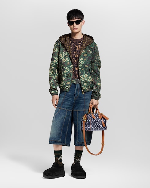 Accesorios Cinturones Cinturón reversible LV Flower Camoflage de 4 cm | Louis Vuitton ®