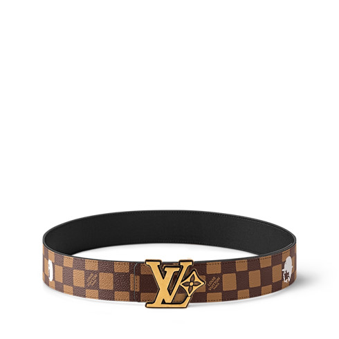 Accesorios Cinturones Cinturón reversible LV Flower Damier Phriendship de 4 cm | Louis Vuitton ® (Ampliar producto)