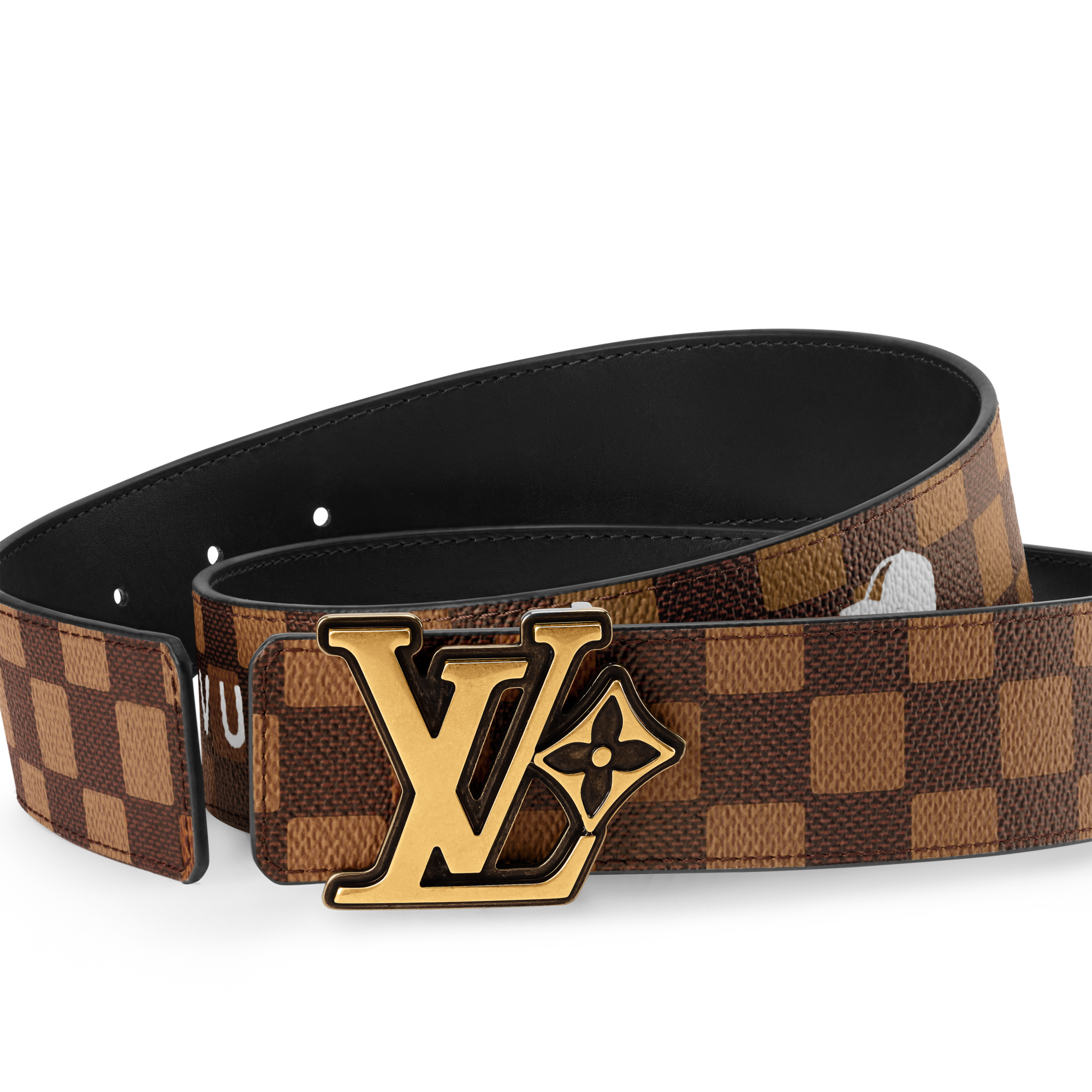  Accesorios Cinturones Cinturón reversible LV Flower Damier Phriendship de 4 cm | Louis Vuitton ® (Ampliar producto)