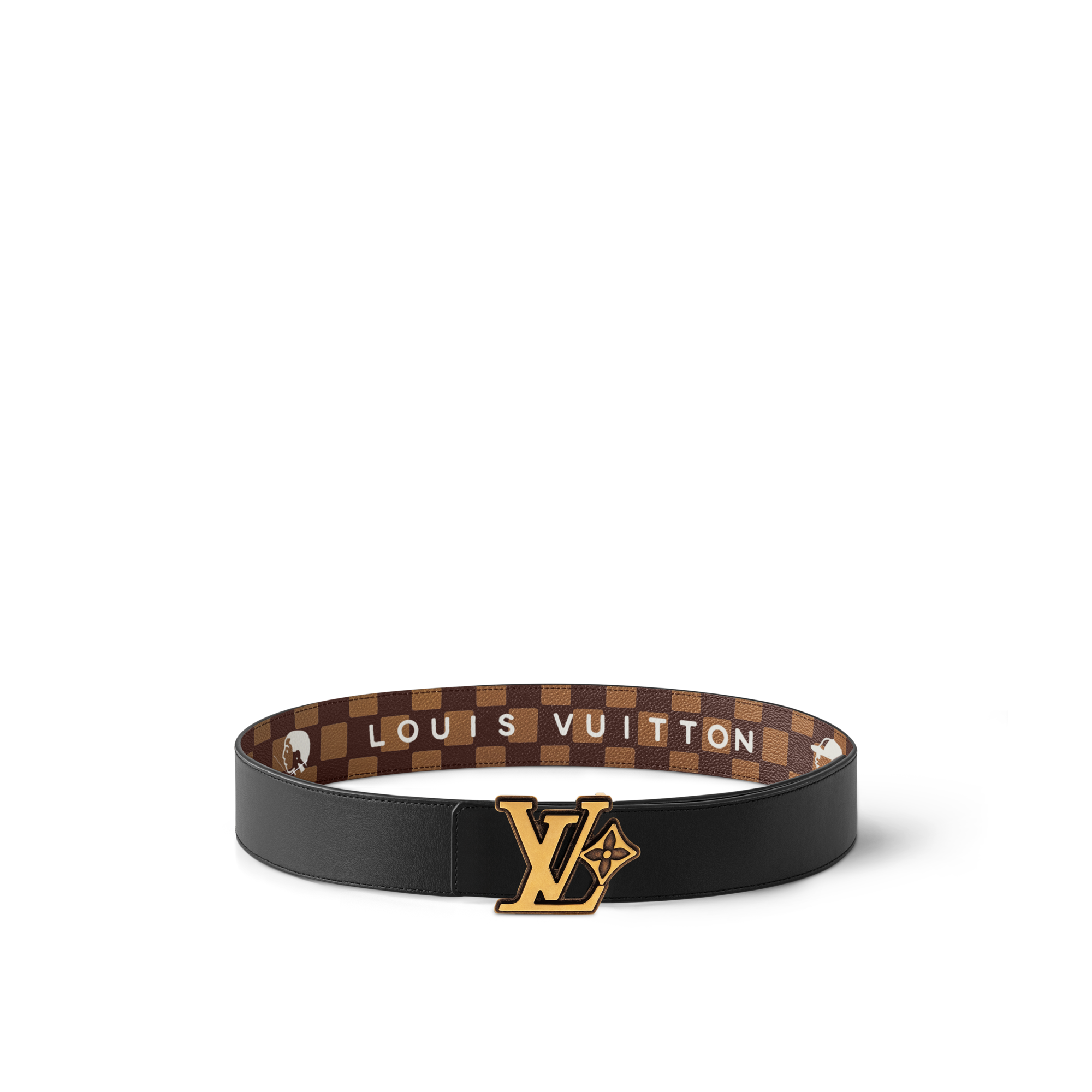  Accesorios Cinturones Cinturón reversible LV Flower Damier Phriendship de 4 cm | Louis Vuitton ® (Ampliar producto)