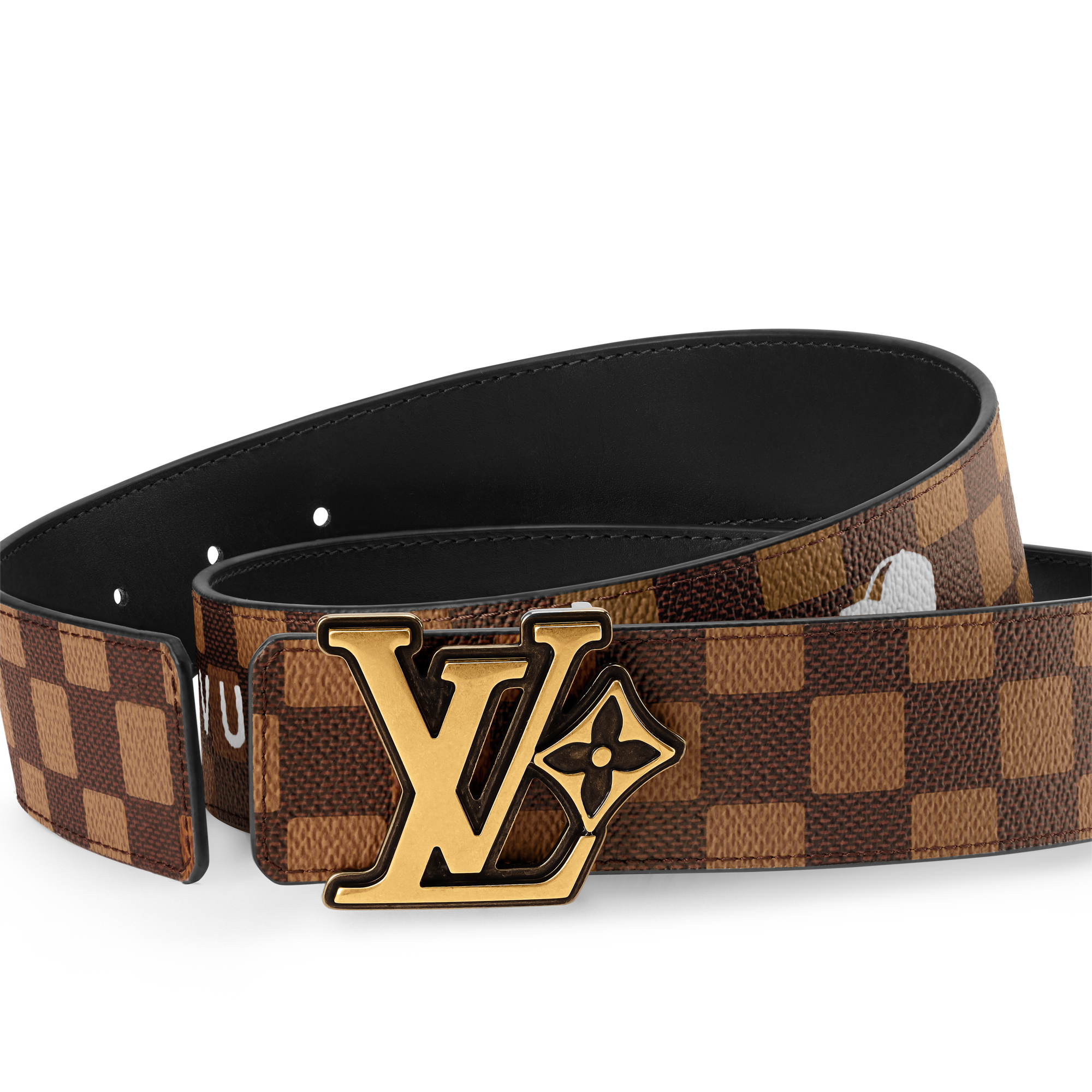  Accesorios Cinturones Cinturón reversible LV Flower Damier Phriendship de 4 cm | Louis Vuitton ® (Ampliar producto)