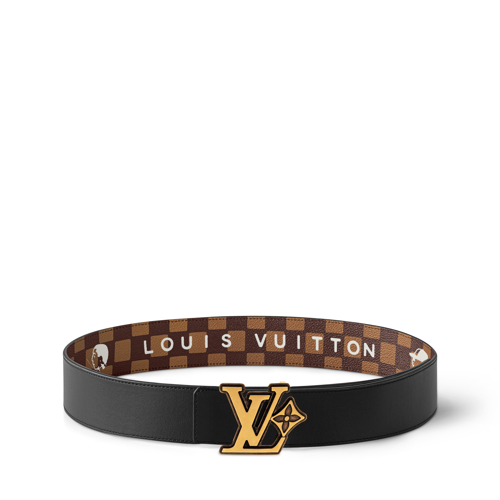  Accesorios Cinturones Cinturón reversible LV Flower Damier Phriendship de 4 cm | Louis Vuitton ® (Ampliar producto)