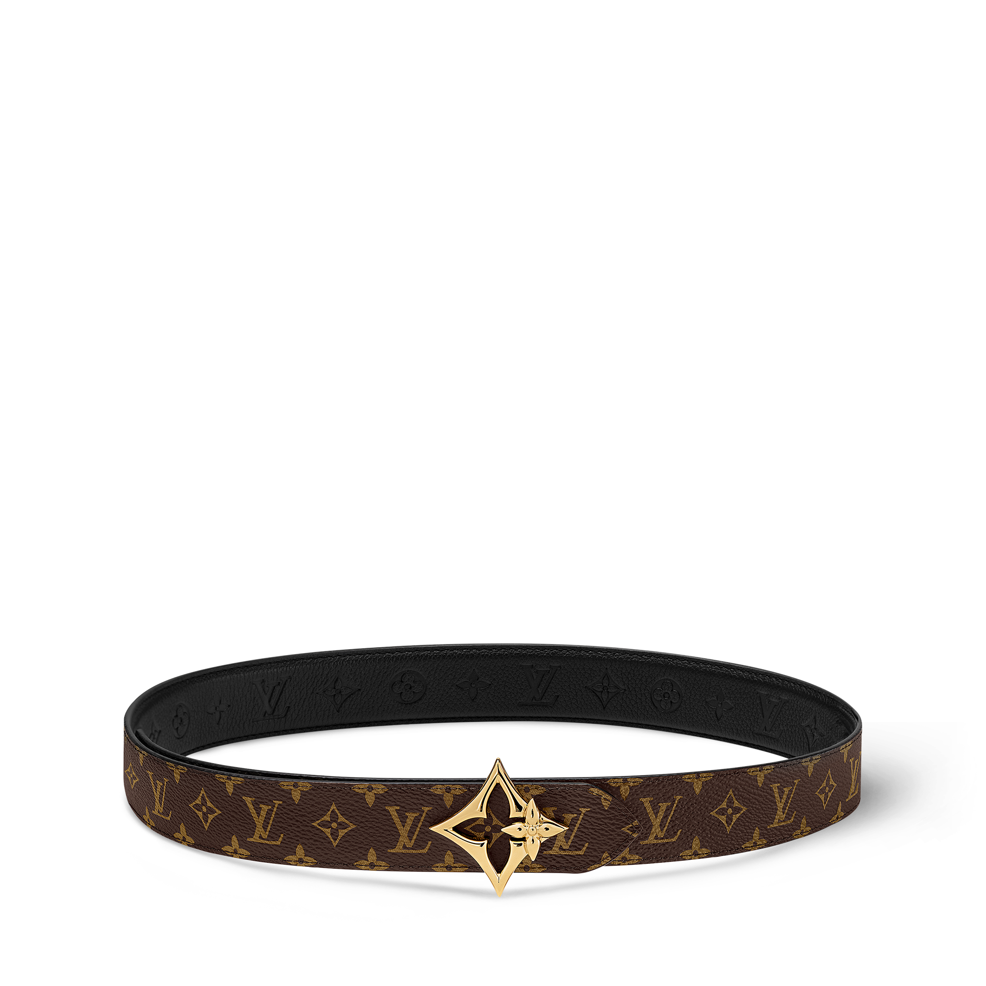 Monogram Accesorios Cinturones Cinturón reversible LV Flowergram de 3 cm | Louis Vuitton ® (Ampliar producto)