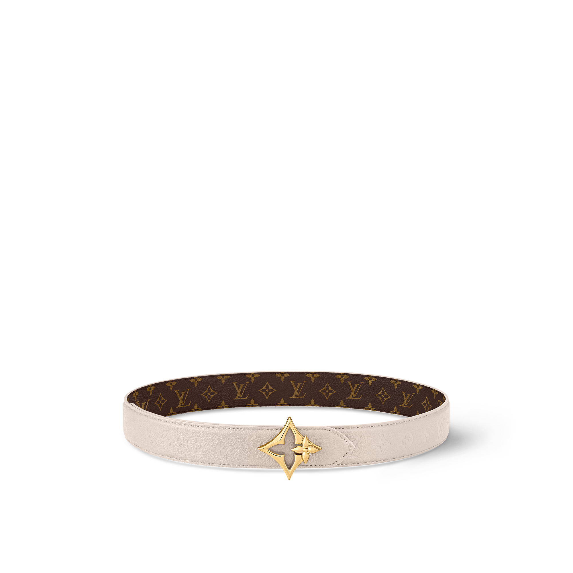 Monogram Accesorios Cinturones Cinturón reversible LV Flowergram de 3 cm | Louis Vuitton ® (Ampliar producto)