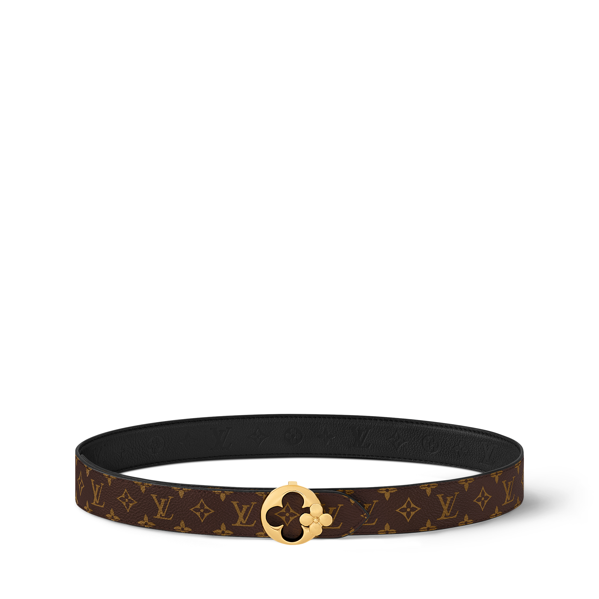 Monogram Accesorios Cinturones Cinturón reversible LV Flowergram Round de 3 cm | Louis Vuitton ® (Ampliar producto)