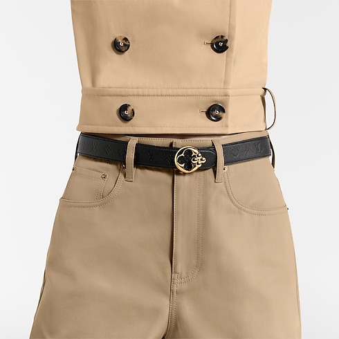 Monogram Accesorios Cinturones Cinturón reversible LV Flowergram Round de 3 cm | Louis Vuitton ® (Ampliar producto)