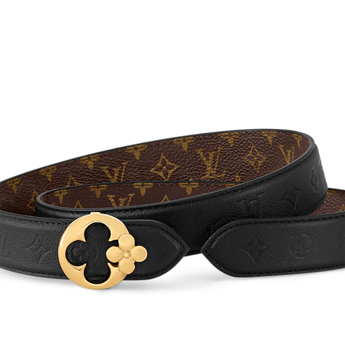 Monogram Accesorios Cinturones Cinturón reversible LV Flowergram Round de 3 cm | Louis Vuitton ® (Ampliar producto)