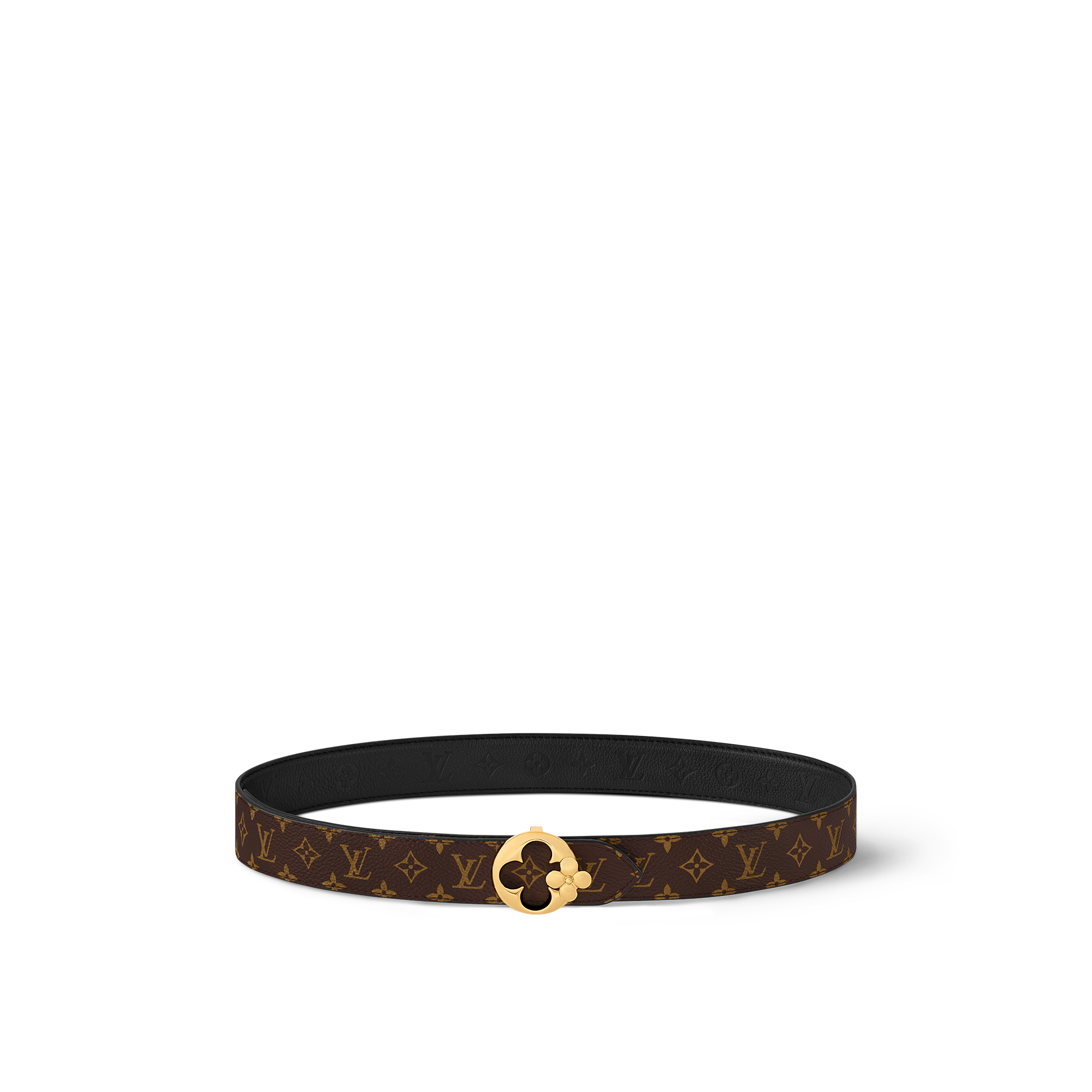 Monogram Accesorios Cinturones Cinturón reversible LV Flowergram Round de 3 cm | Louis Vuitton ® (Ampliar producto)