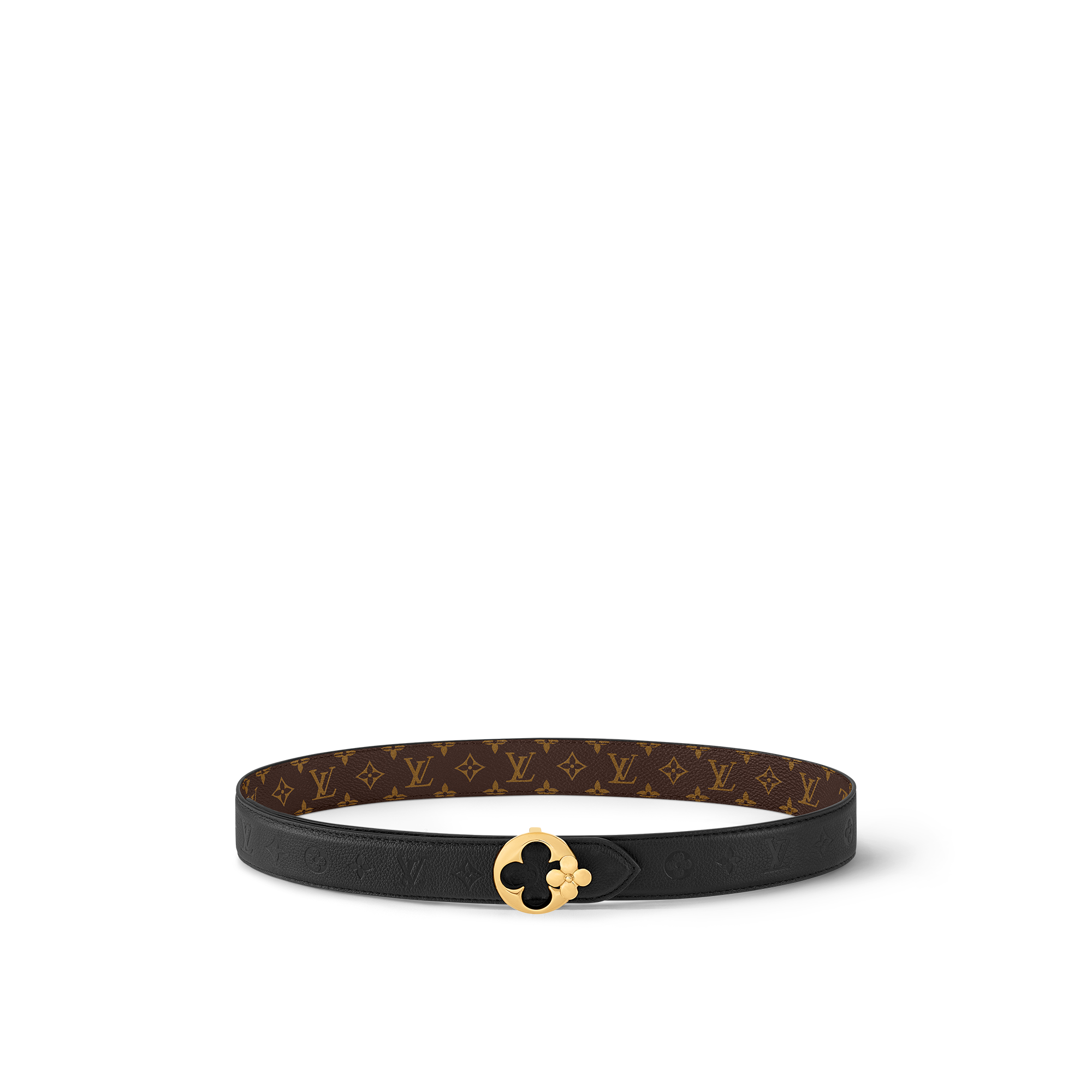 Monogram Accesorios Cinturones Cinturón reversible LV Flowergram Round de 3 cm | Louis Vuitton ® (Ampliar producto)