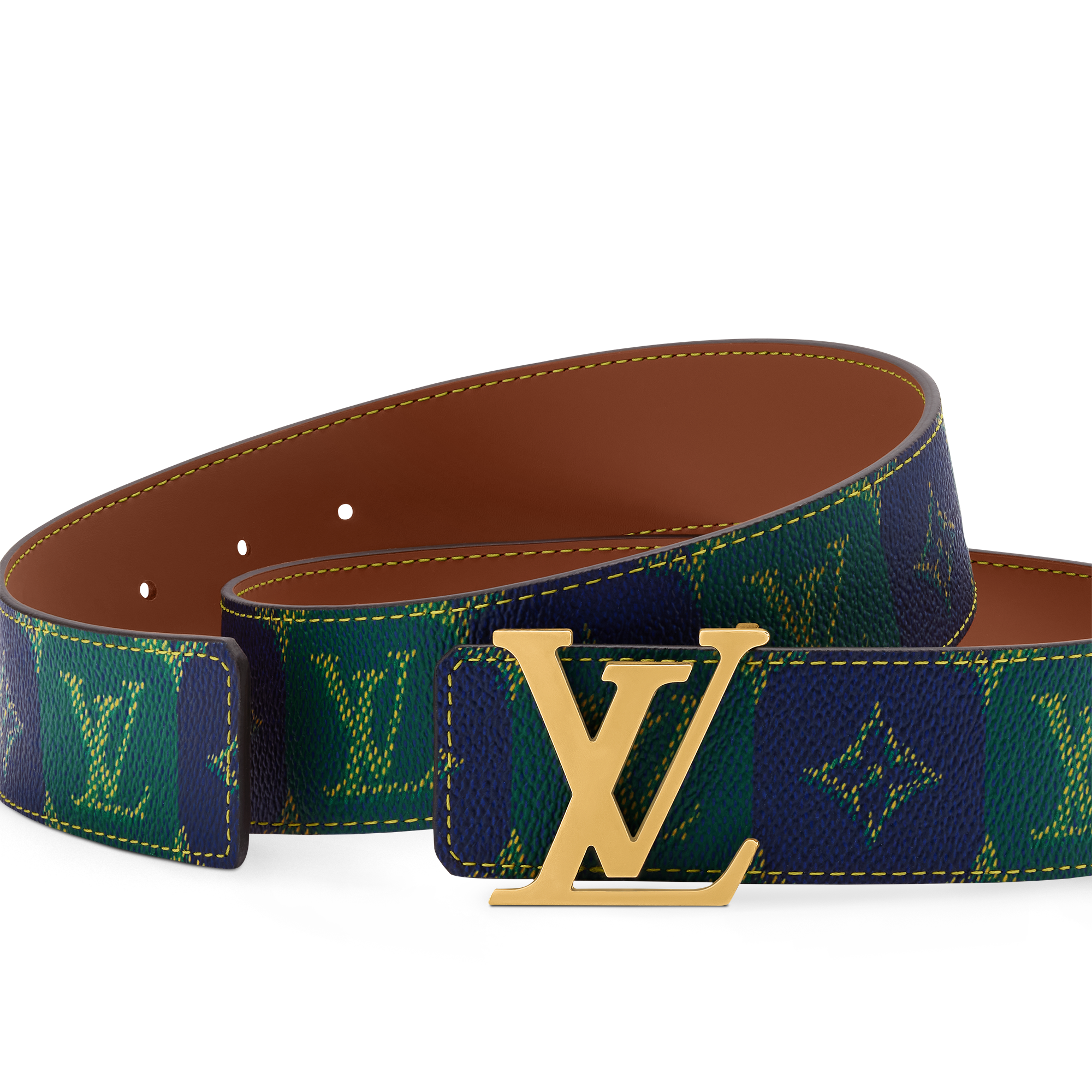  Accesorios Cinturones Cinturón reversible LV Initiales College Monogram Heritage de 4 cm | Louis Vuitton ® (Ampliar producto)