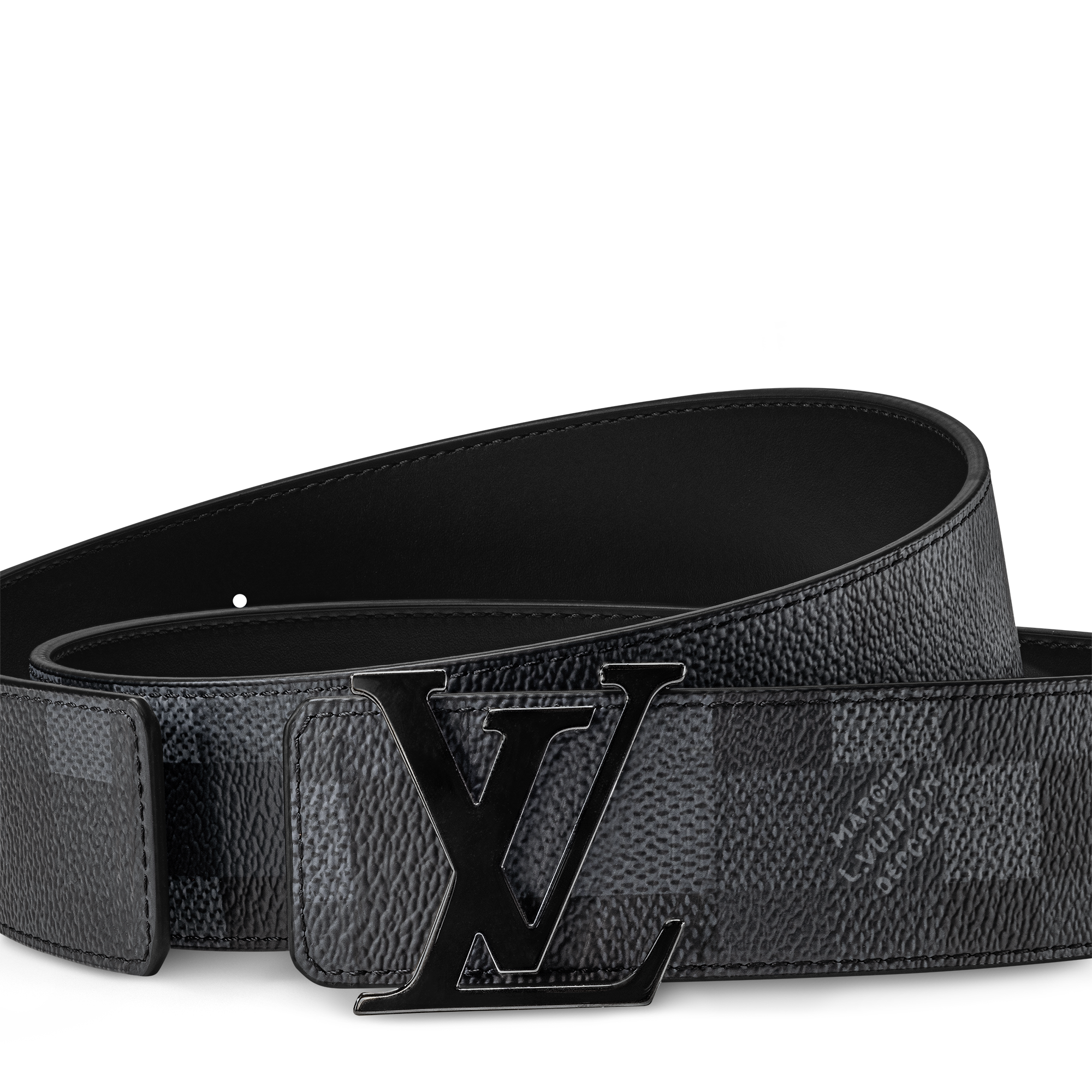 D16 Accesorios Cinturones Cinturón reversible LV Initiales Damoflage de 4 cm | Louis Vuitton ® (Ampliar producto)