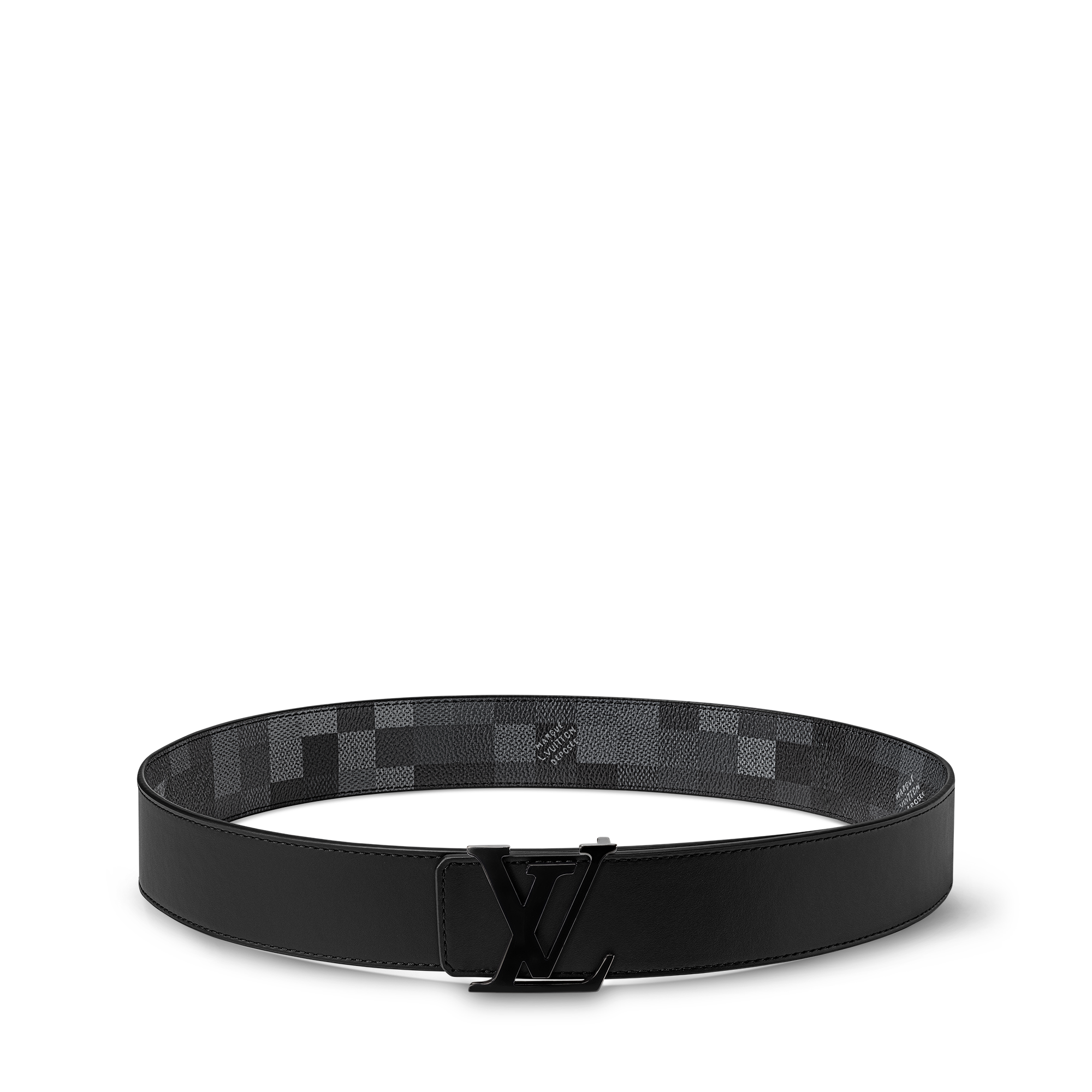 D16 Accesorios Cinturones Cinturón reversible LV Initiales Damoflage de 4 cm | Louis Vuitton ® (Ampliar producto)