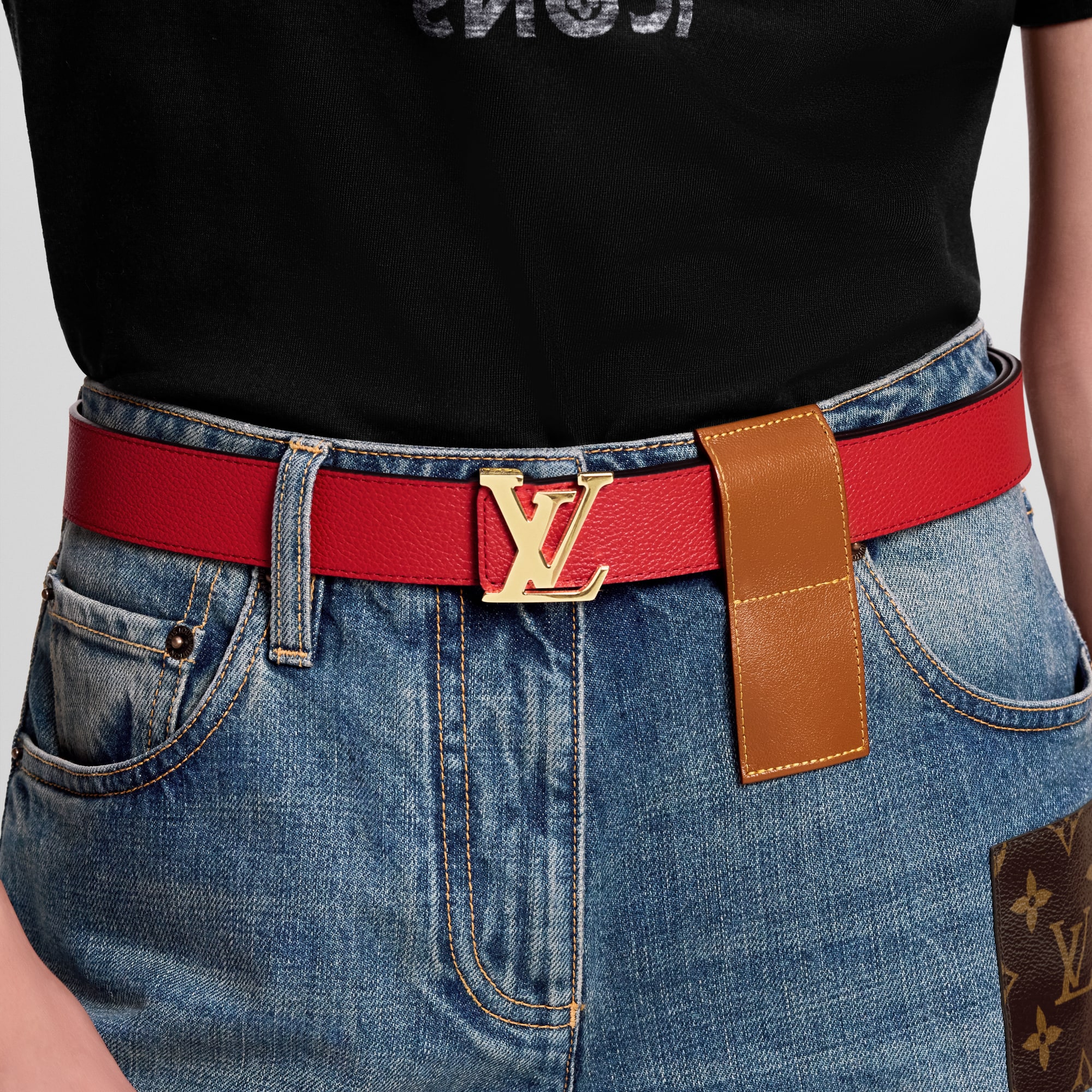 Monogram Accesorios Cinturones Cinturón reversible LV Initiales de 3 cm | Louis Vuitton ® (Ampliar producto)