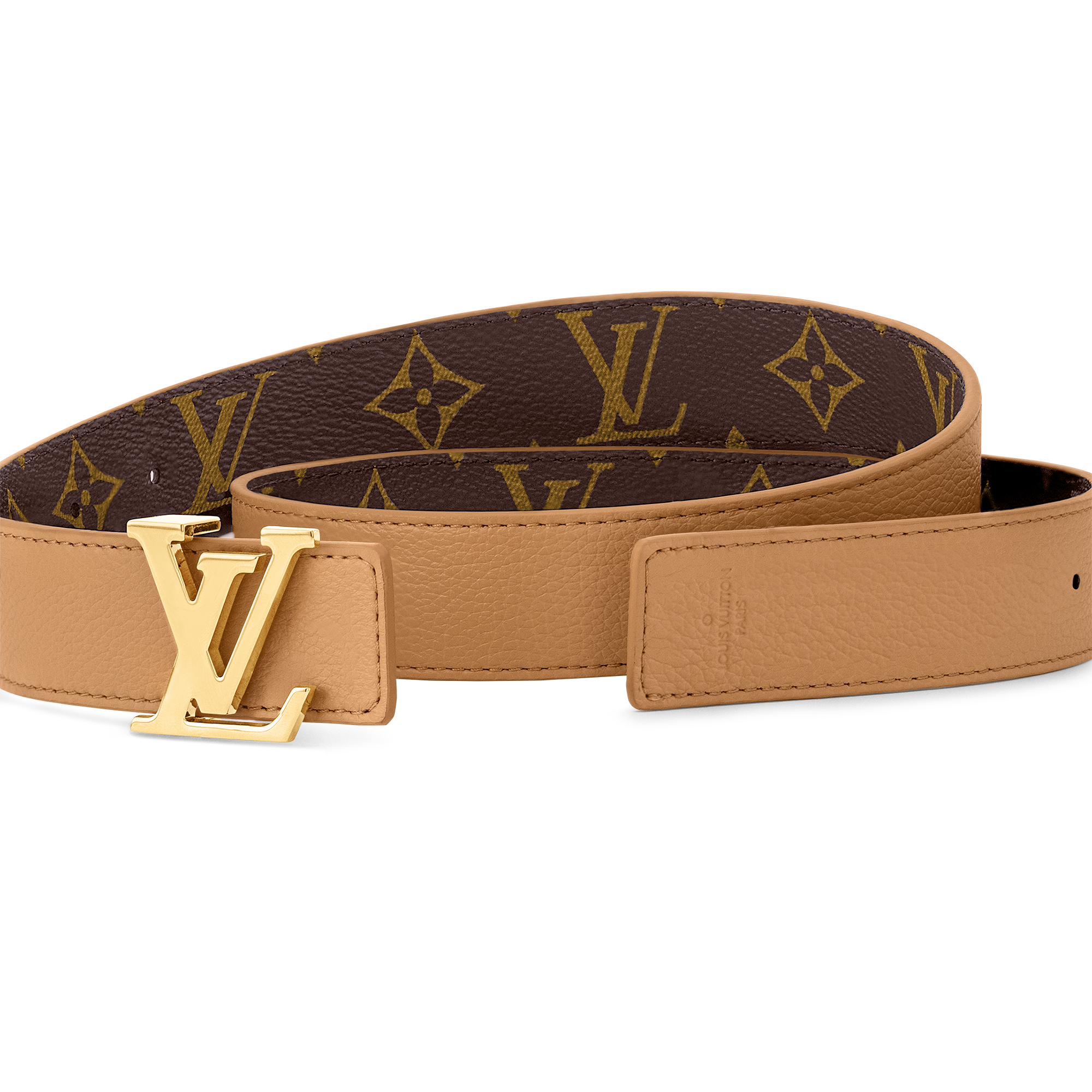 Monogram Accesorios Cinturones Cinturón reversible LV Initiales de 3 cm | Louis Vuitton ® (Ampliar producto)