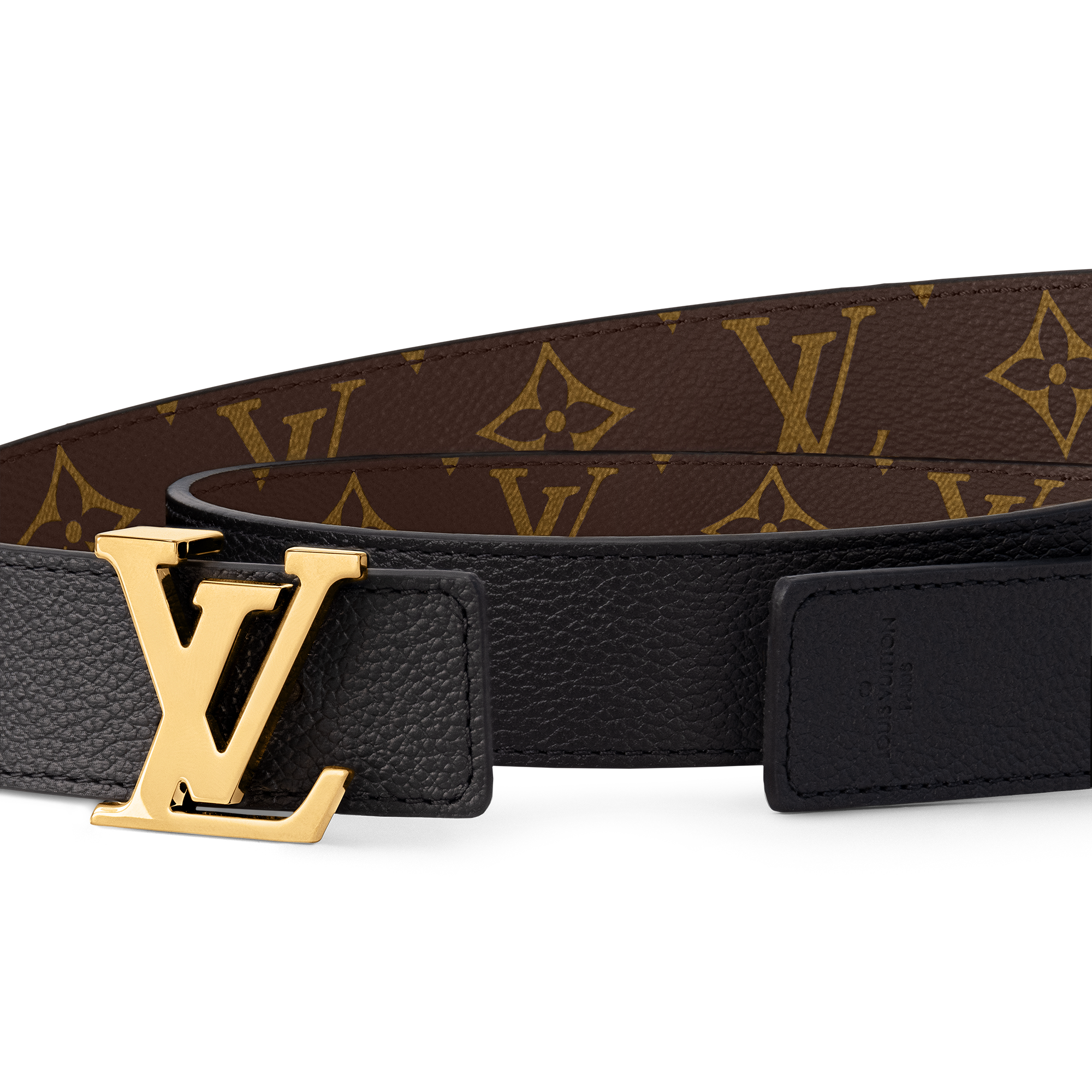 Monogram Accesorios Cinturones Cinturón reversible LV Initiales de 30 mm | Louis Vuitton ® (Ampliar producto)