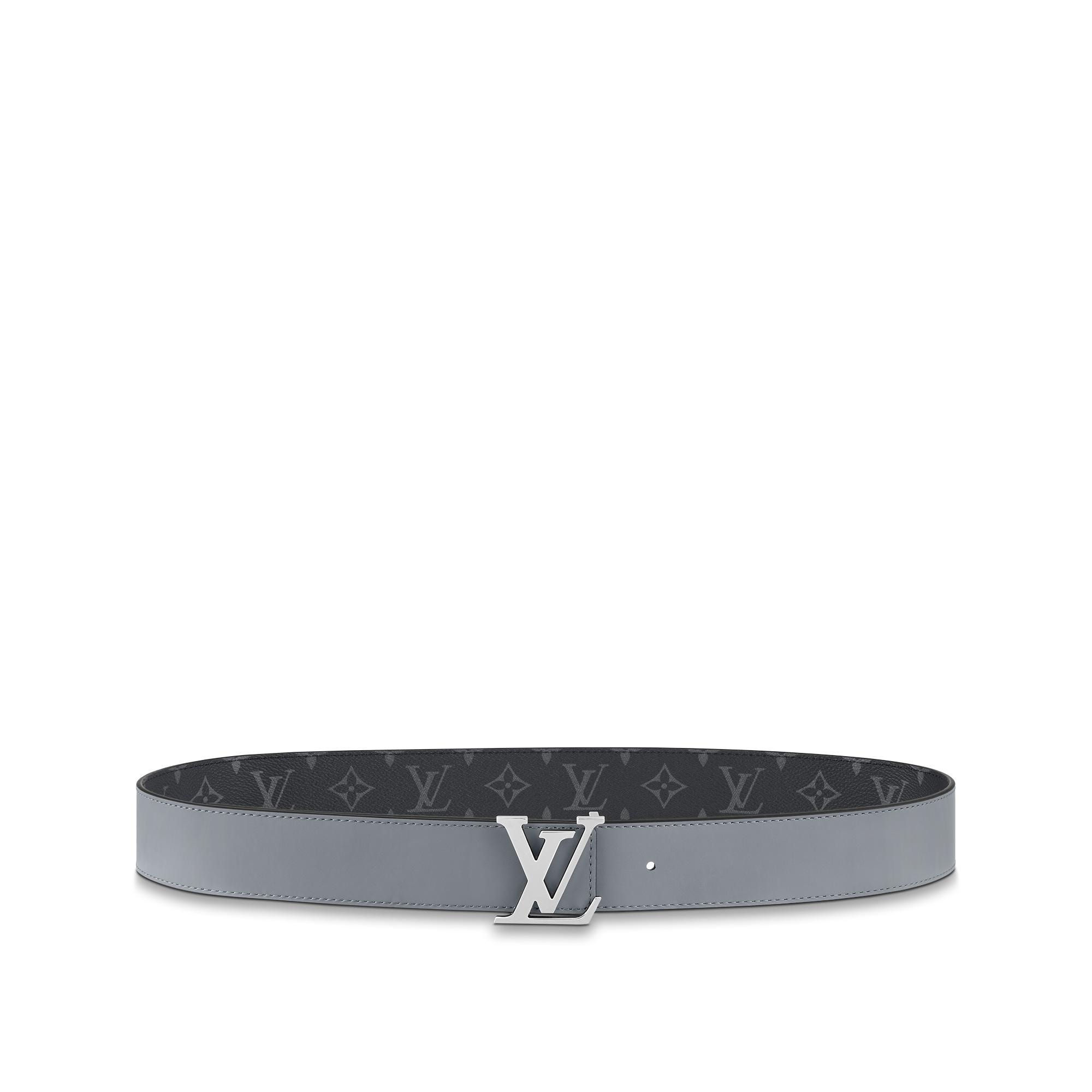 Monogram Eclipse Accesorios Cinturones Cinturón reversible LV Initiales de 4 cm | Louis Vuitton ® (Ampliar producto)