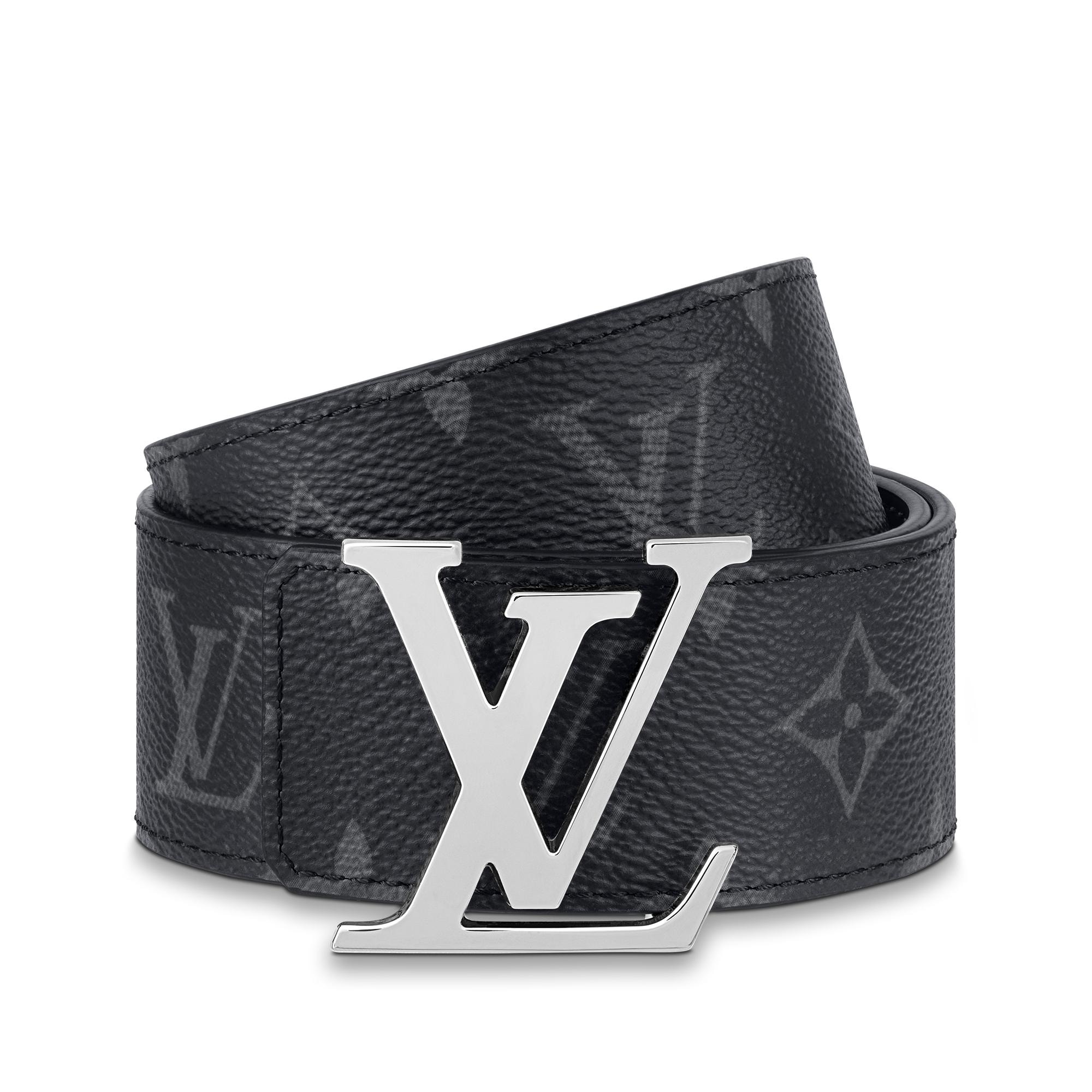 Monogram Eclipse Accesorios Cinturones Cinturón reversible LV Initiales de 4 cm | Louis Vuitton ® (Ampliar producto)