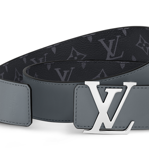 Monogram Eclipse Accesorios Cinturones Cinturón reversible LV Initiales de 4 cm | Louis Vuitton ® (Ampliar producto)