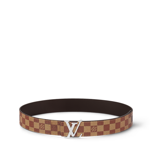 Damier Graphite Regalos Festivos para Él } Cinturón reversible LV Initiales de 4 cm | Louis Vuitton ® (Ampliar producto)