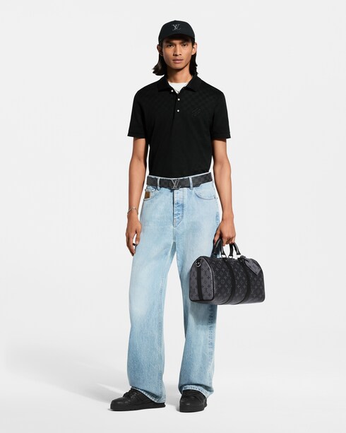 Monogram Presentes Festivos Para Ele } Cinto Reversível LV Initiales 40MM | Louis Vuitton ®