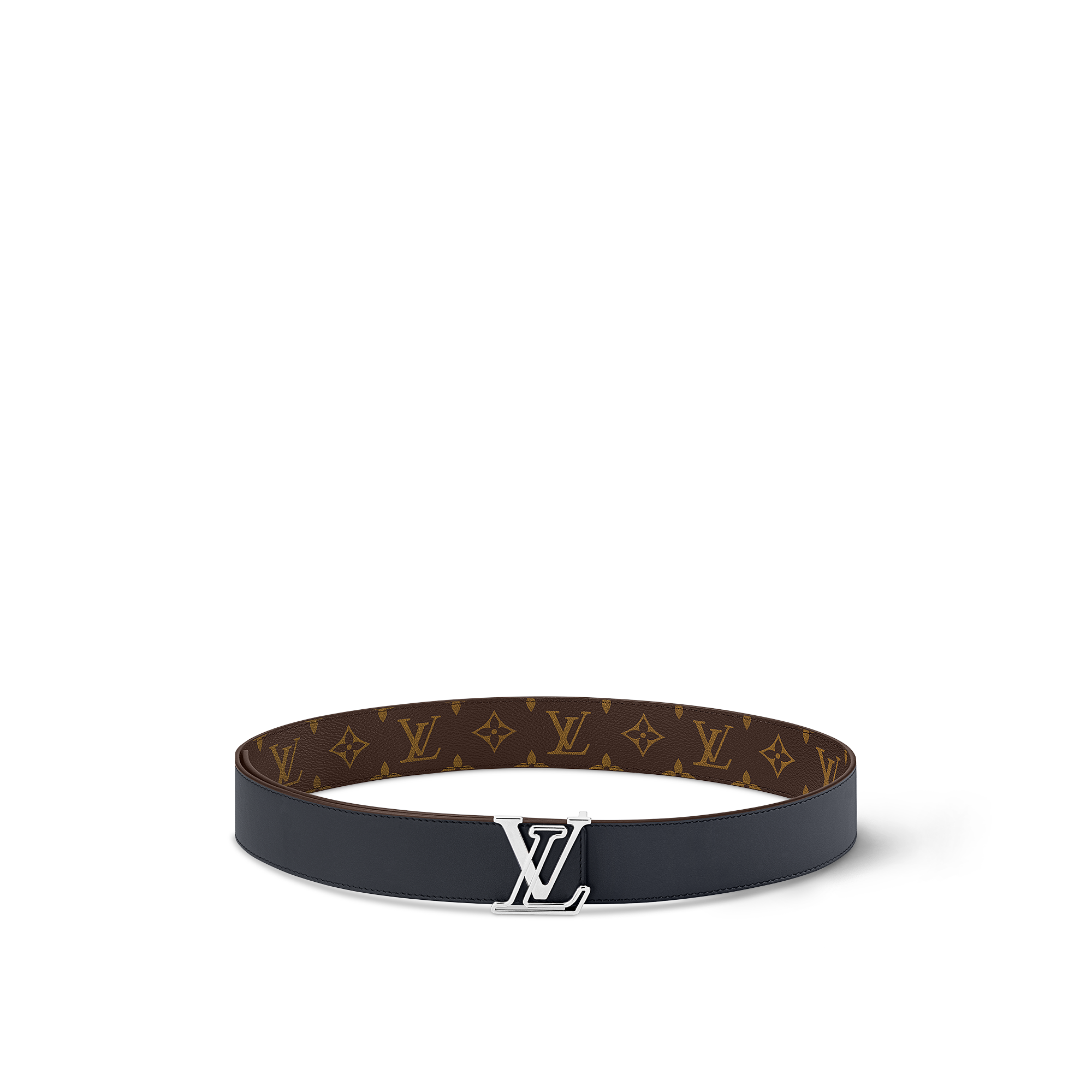 Monogram Accesorios Cinturones Cinturón reversible LV Line de 4 cm | Louis Vuitton ® (Ampliar producto)