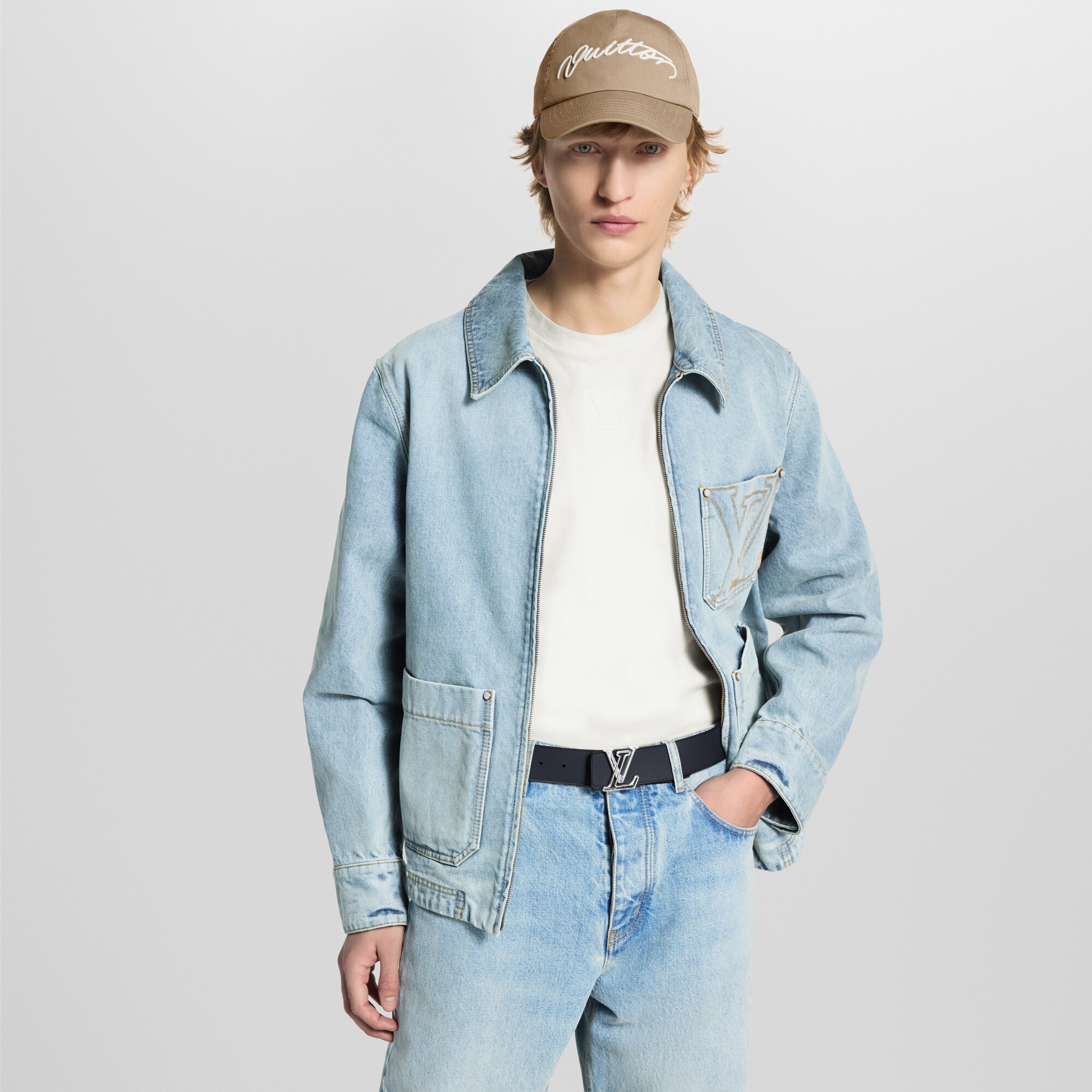 Monogram Accesorios Cinturones Cinturón reversible LV Line de 4 cm | Louis Vuitton ® (Ampliar producto)