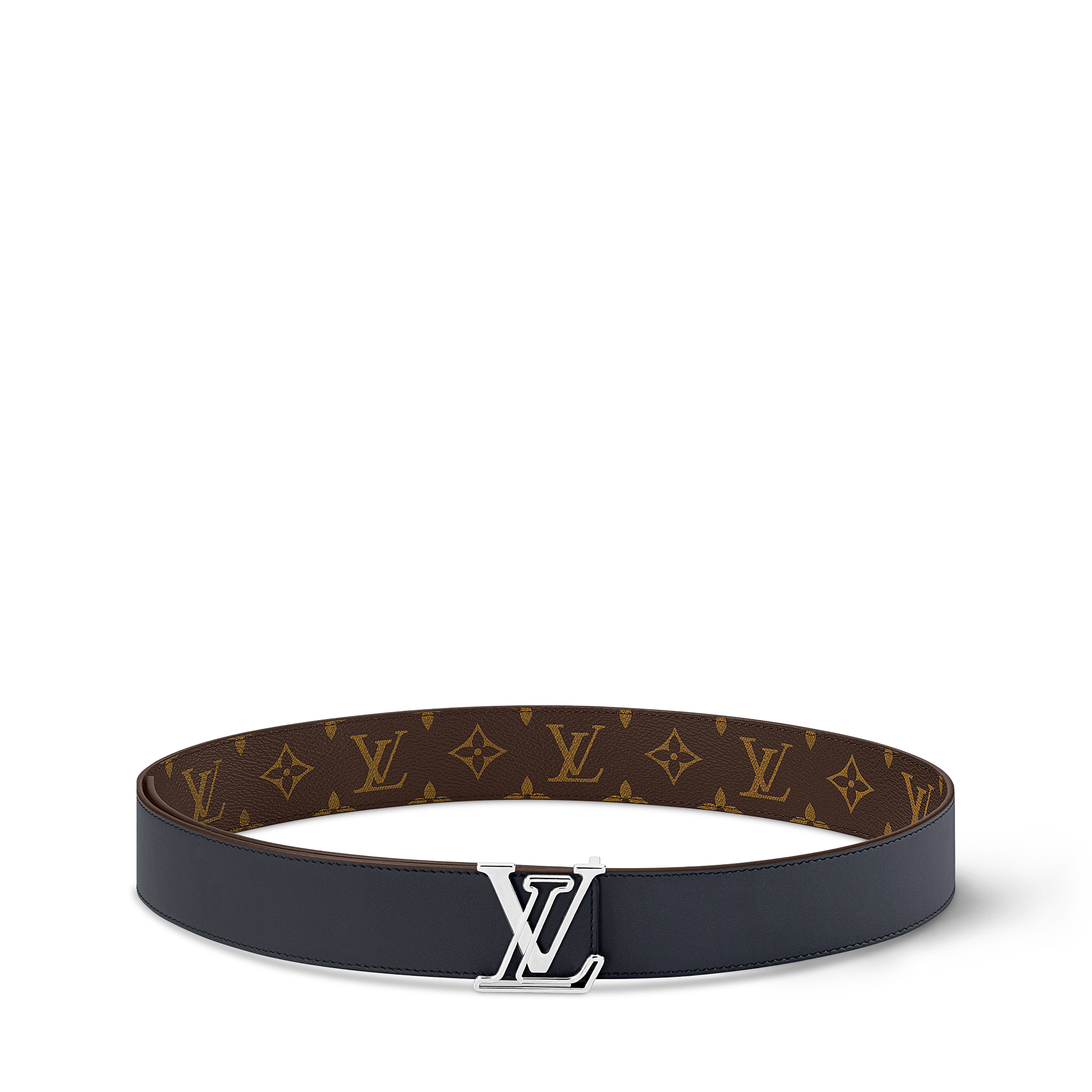 Monogram Accesorios Cinturones Cinturón reversible LV Line de 4 cm | Louis Vuitton ® (Ampliar producto)