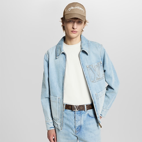 Monogram Accesorios Cinturones Cinturón reversible LV Line de 4 cm | Louis Vuitton ® (Ampliar producto)