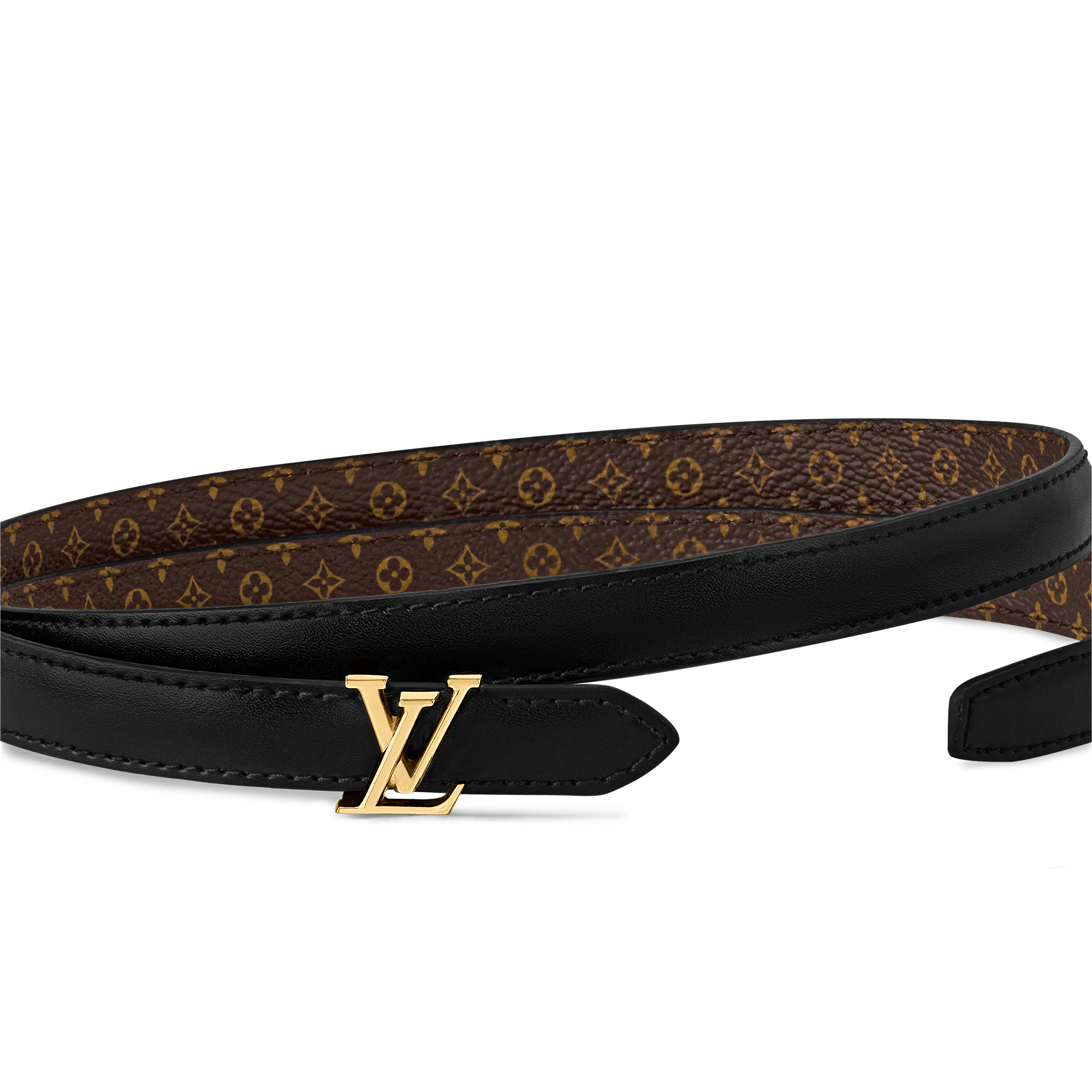Monogram Accesorios Cinturones Cinturón reversible LV Mini de 1.5 cm | Louis Vuitton ® (Ampliar producto)