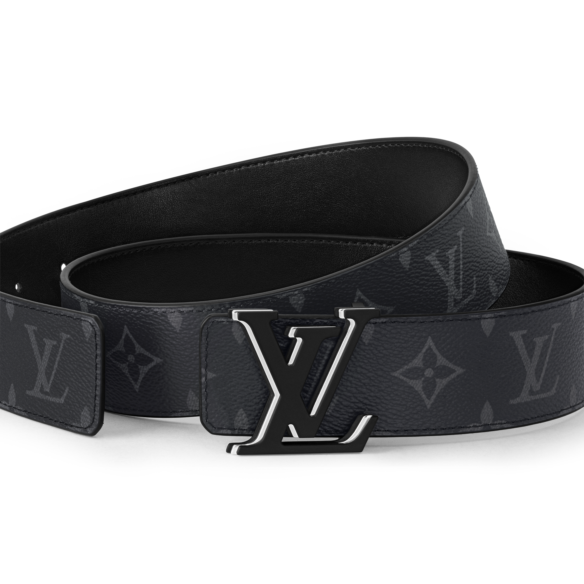 Monogram Eclipse Accesorios Cinturones Cinturón reversible LV Optic de 4 cm | Louis Vuitton ® (Ampliar producto)