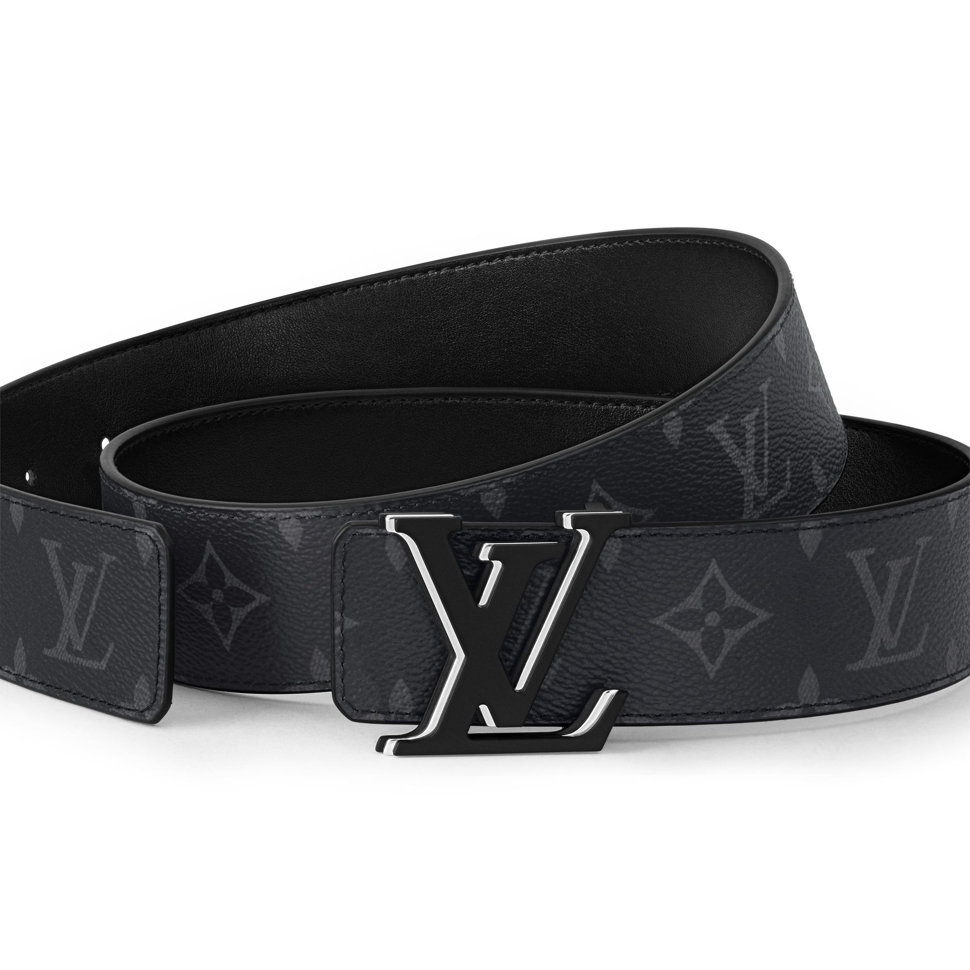 Monogram Eclipse Accesorios Cinturones Cinturón reversible LV Optic de 4 cm | Louis Vuitton ® (Ampliar producto)