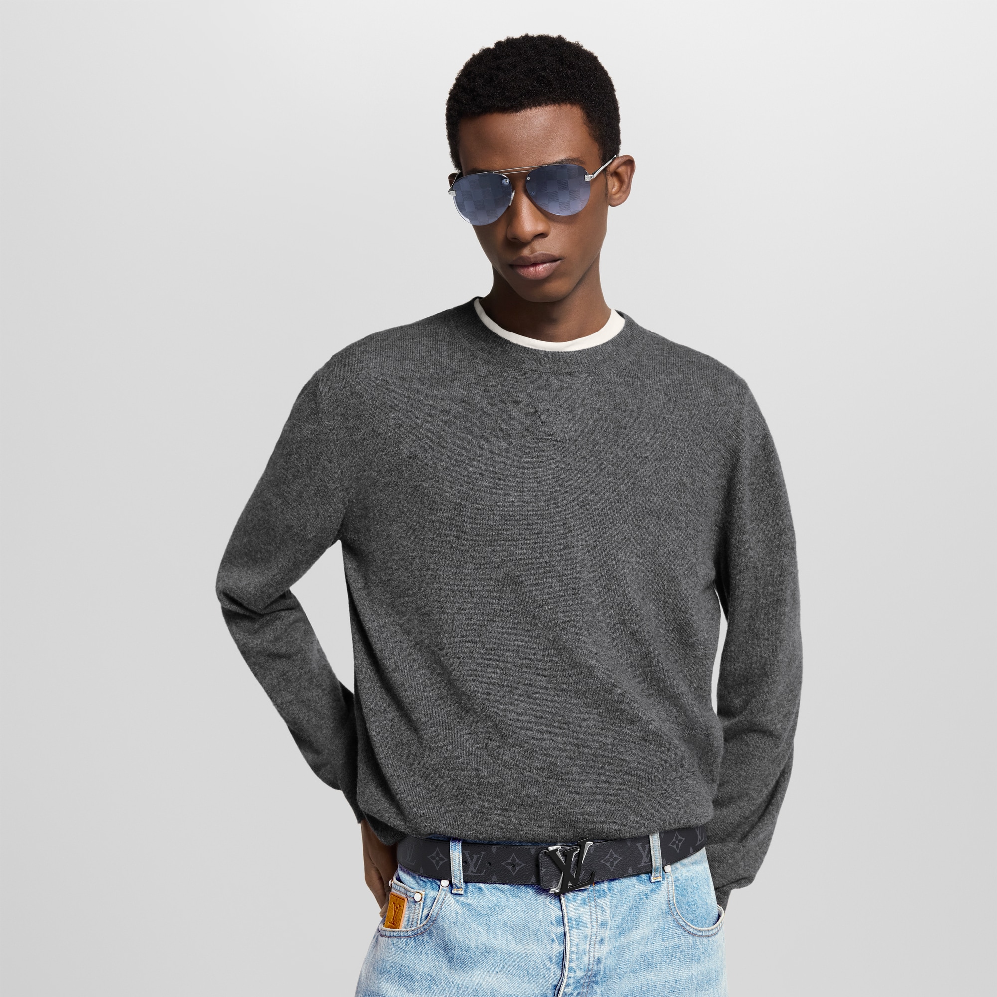 Monogram Eclipse Accesorios Cinturones Cinturón reversible LV Shake de 4 cm | Louis Vuitton ® (Ampliar producto)