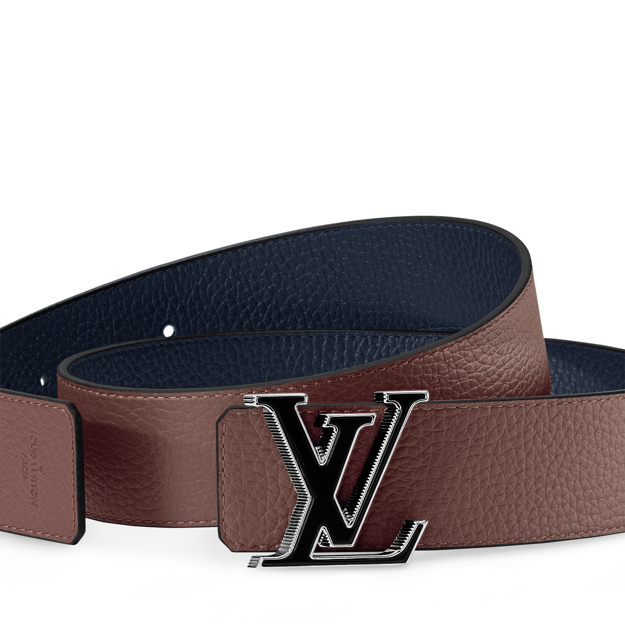Taurillon Accesorios Cinturones Cinturón reversible LV Tilt de 40 cm | Louis Vuitton ® (Ampliar producto)