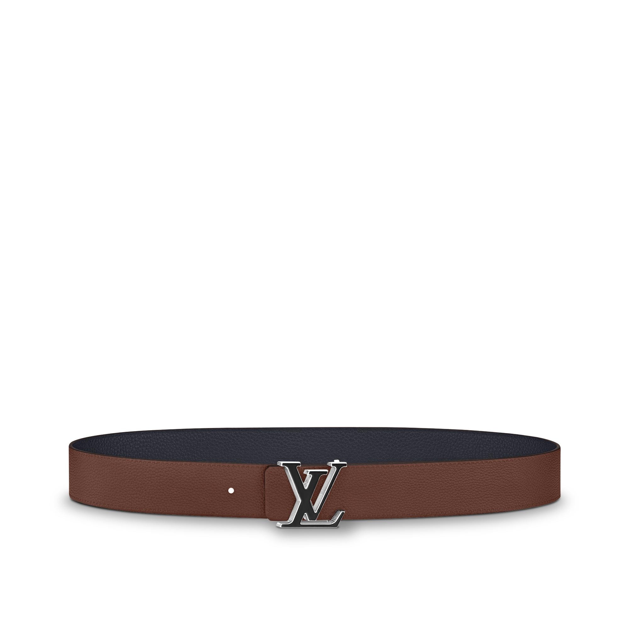 Taurillon Accesorios Cinturones Cinturón reversible LV Tilt de 40 cm | Louis Vuitton ® (Ampliar producto)