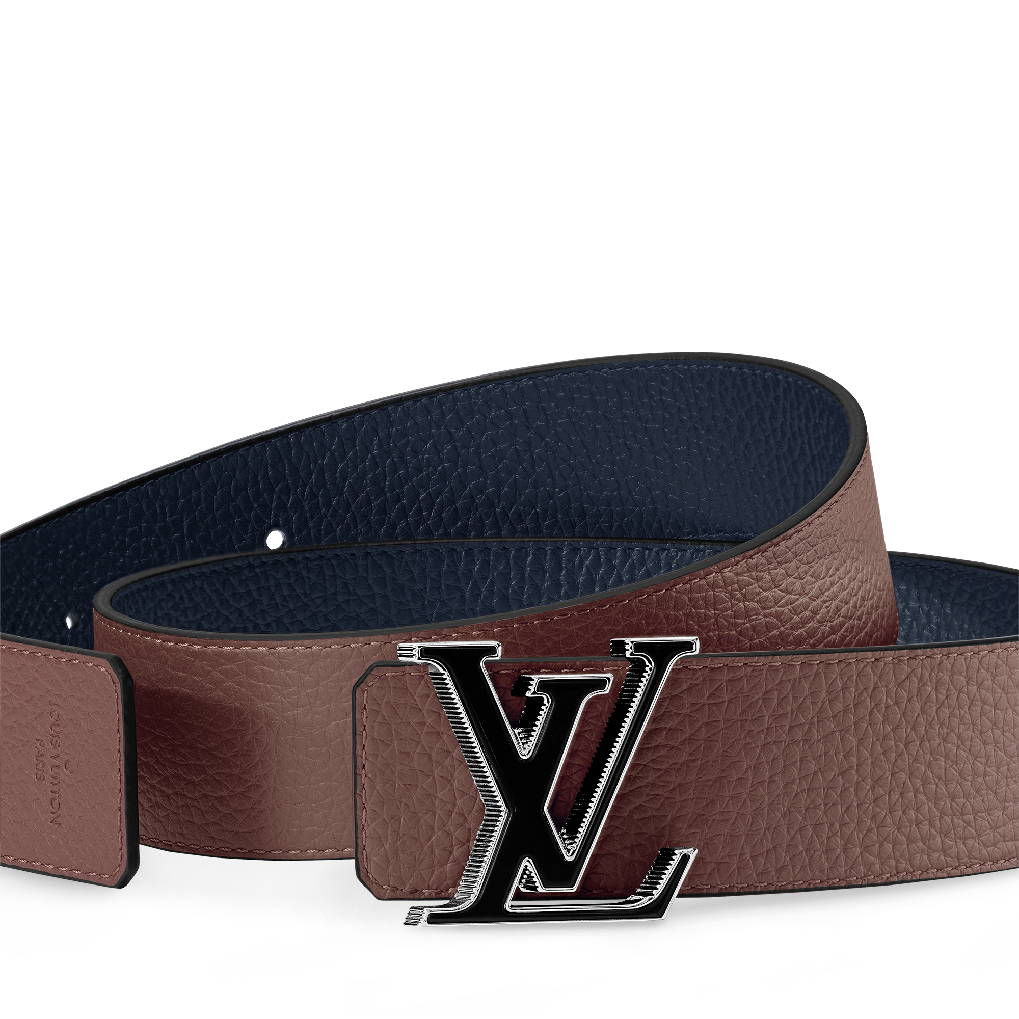 Taurillon Accesorios Cinturones Cinturón reversible LV Tilt de 40 cm | Louis Vuitton ® (Ampliar producto)