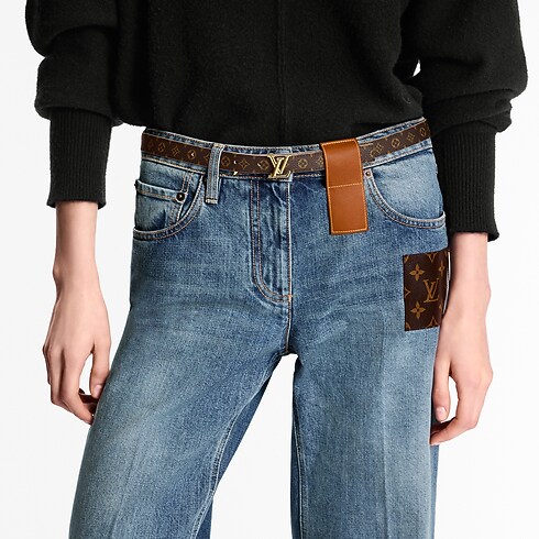 Monogram Accesorios Cinturones Cinturón reversible Pretty LV de 2 cm | Louis Vuitton ® (Ampliar producto)