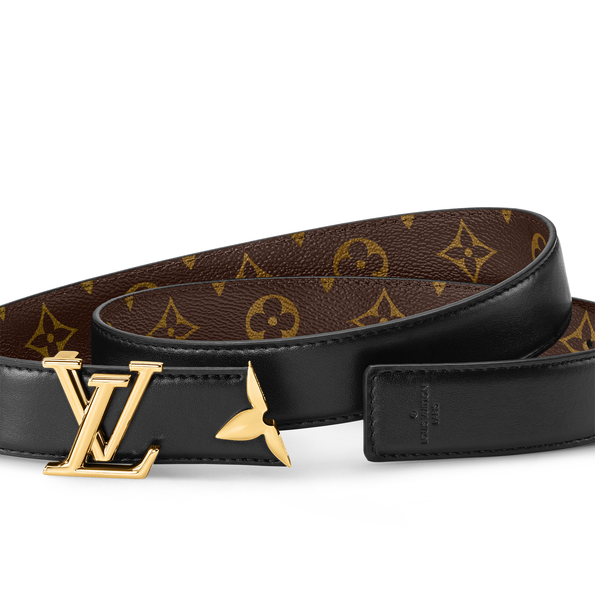Monogram Accesorios Cinturones Cinturón reversible Pretty LV de 3 cm | Louis Vuitton ® (Ampliar producto)
