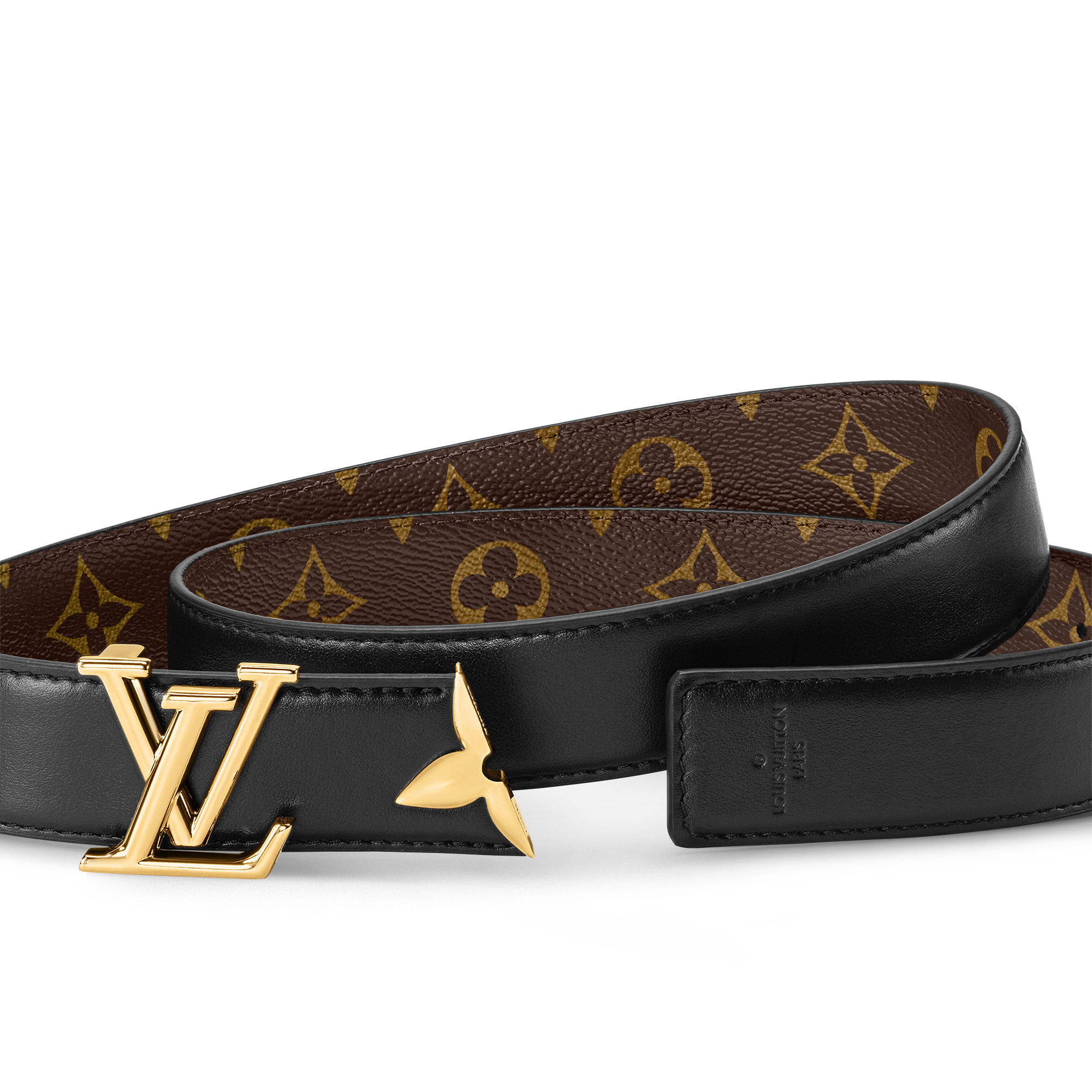 Monogram Accesorios Cinturones Cinturón reversible Pretty LV de 3 cm | Louis Vuitton ® (Ampliar producto)