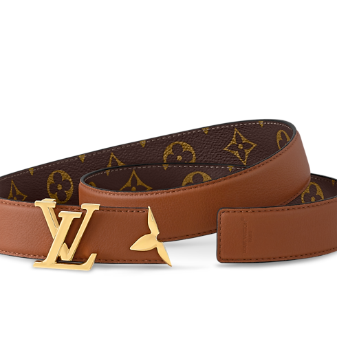Monogram Accesorios Cinturones Cinturón reversible Pretty LV de 3 cm | Louis Vuitton ® (Ampliar producto)