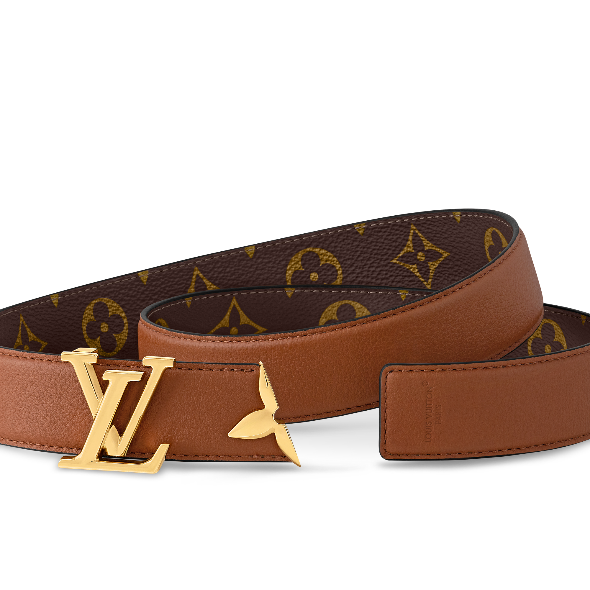 Monogram Accesorios Cinturones Cinturón reversible Pretty LV de 3 cm | Louis Vuitton ® (Ampliar producto)
