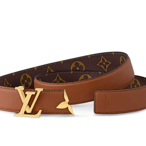 Monogram Accesorios Cinturones Cinturón reversible Pretty LV de 3 cm | Louis Vuitton ® (Ampliar producto)