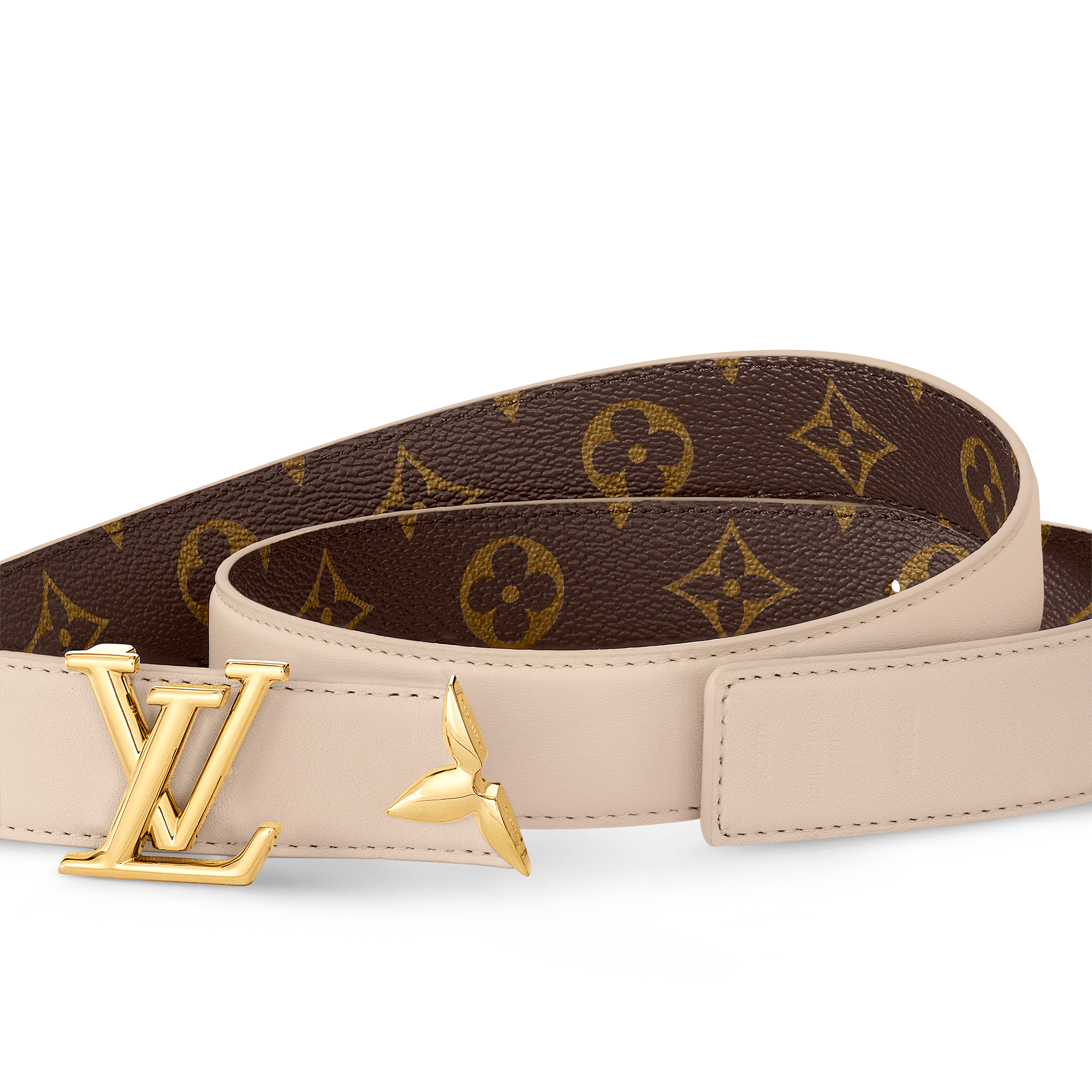 Monogram Accesorios Cinturones Cinturón reversible Pretty LV de 3 cm | Louis Vuitton ® (Ampliar producto)