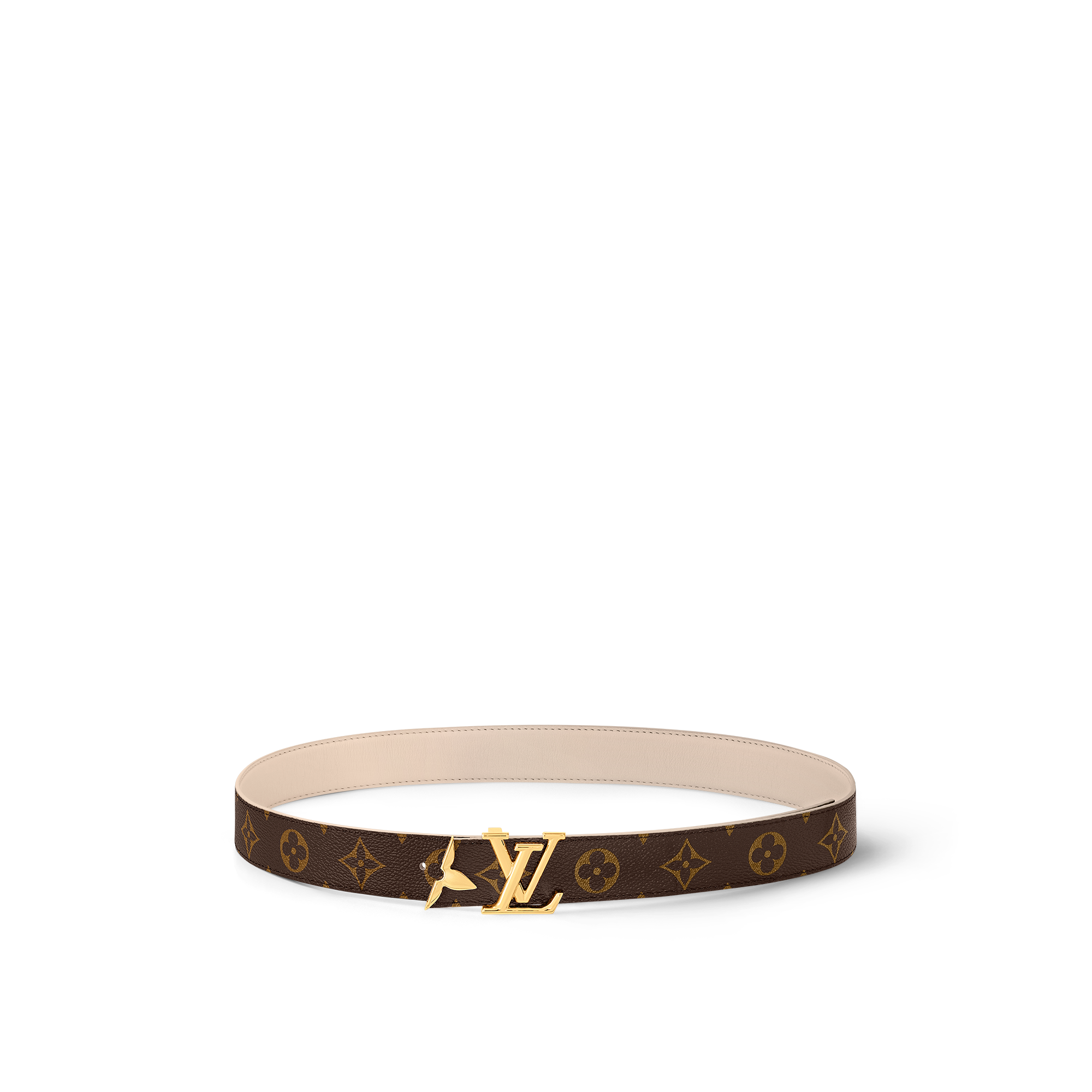Monogram Accesorios Cinturones Cinturón reversible Pretty LV de 3 cm | Louis Vuitton ® (Ampliar producto)