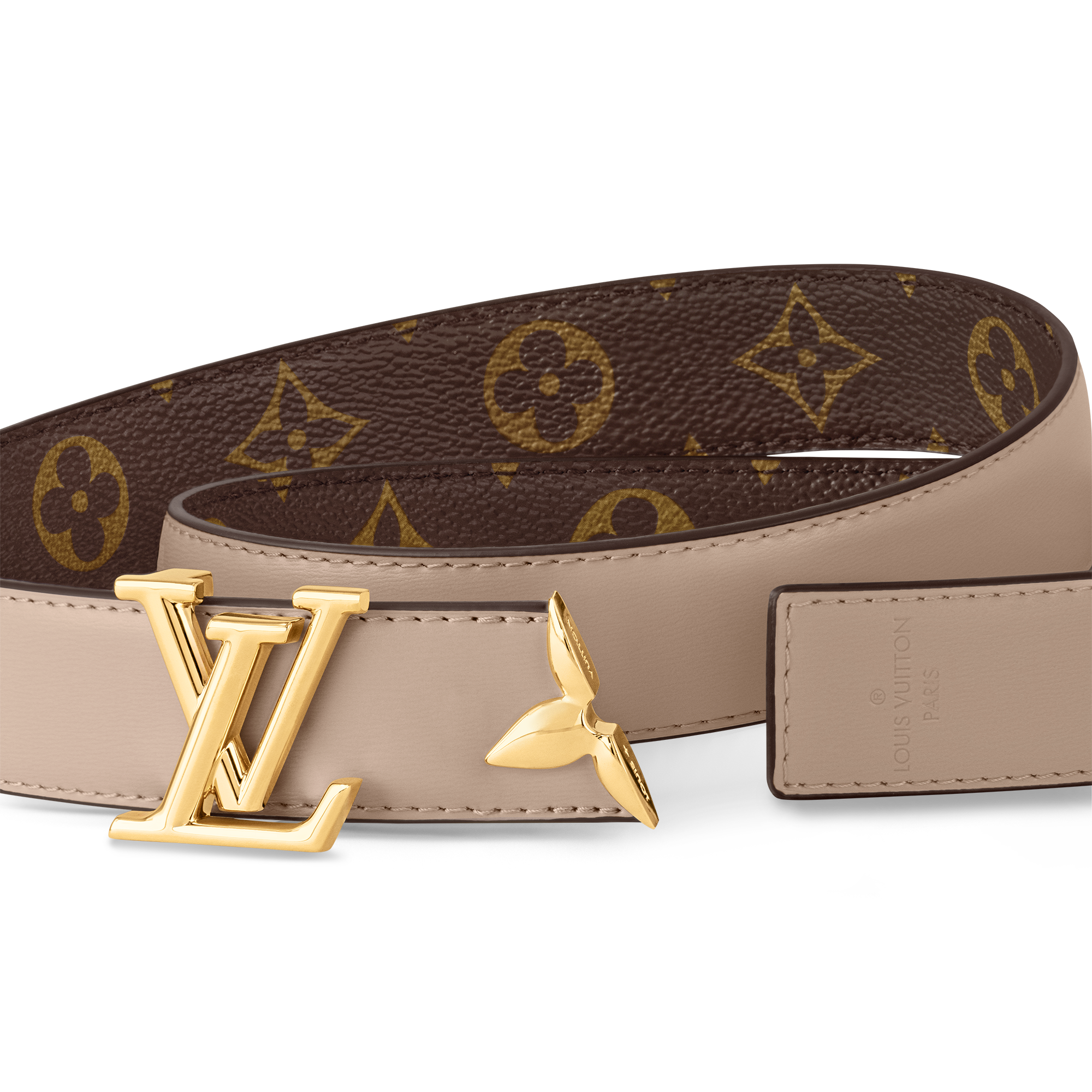 Monogram Accesorios Cinturones Cinturón reversible Pretty LV de 3 cm | Louis Vuitton ® (Ampliar producto)