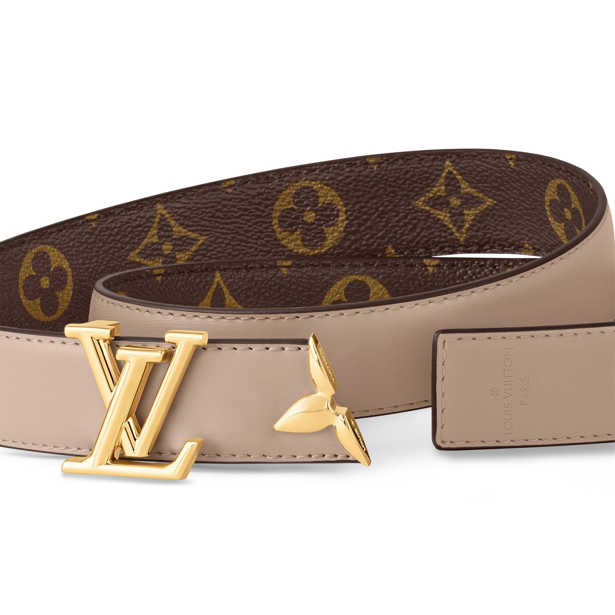 Monogram Accesorios Cinturones Cinturón reversible Pretty LV de 3 cm | Louis Vuitton ® (Ampliar producto)