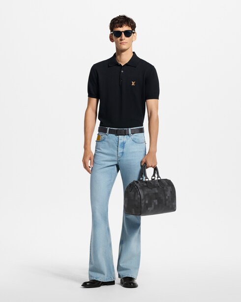 Monogram Midnight Accessories Belts Slender Monogram Midnight 35mm Reversible Belt | Louis Vuitton ®