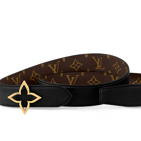 Monogram Accesorios Cinturones Cinturón reversible Slim Flower de 3.5 cm | Louis Vuitton ® (Ampliar producto)