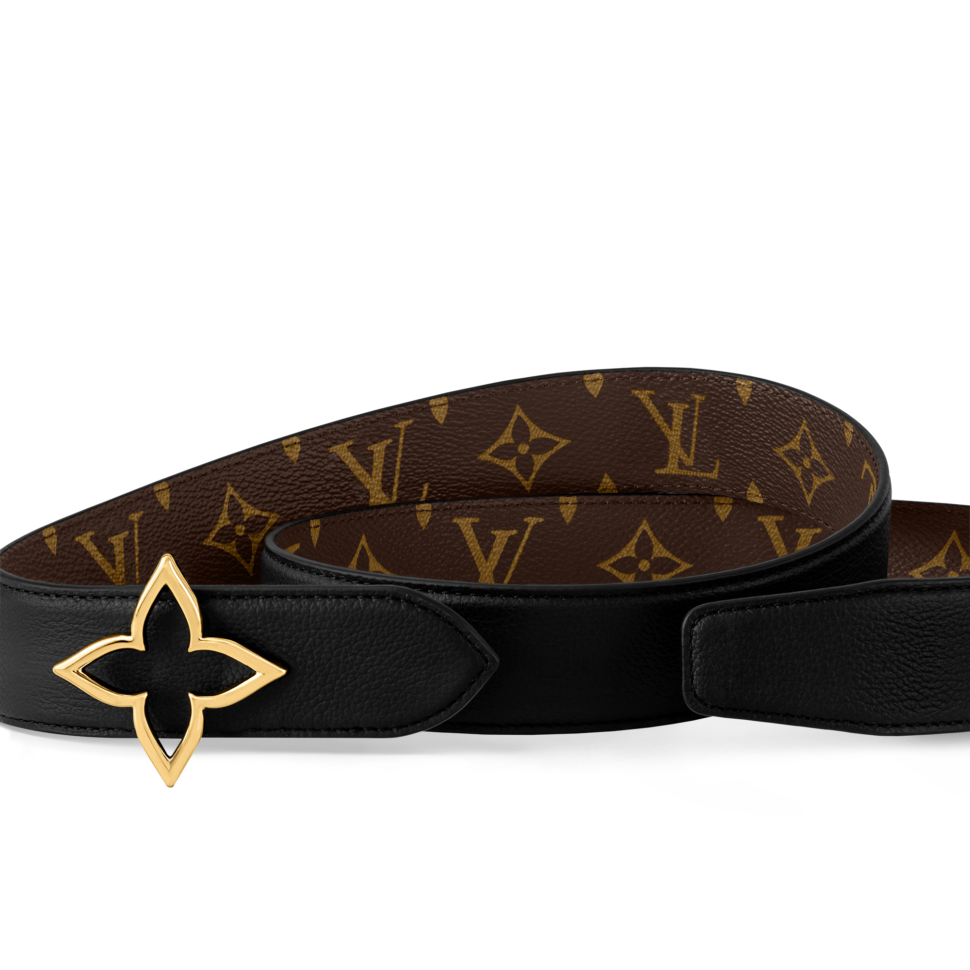 Monogram Accesorios Cinturones Cinturón reversible Slim Flower de 3.5 cm | Louis Vuitton ® (Ampliar producto)